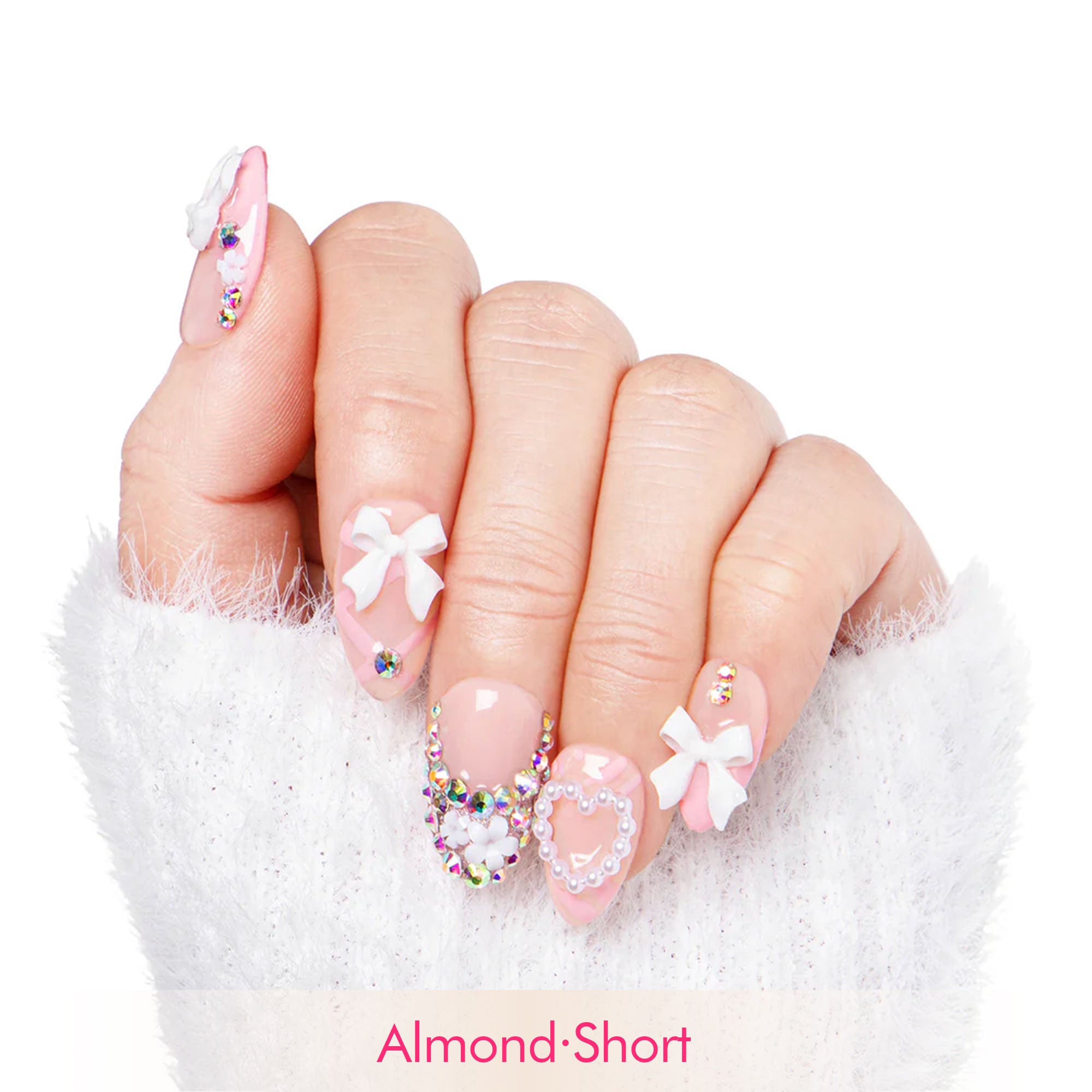 Vintage Shortcake Handmade Nails H187