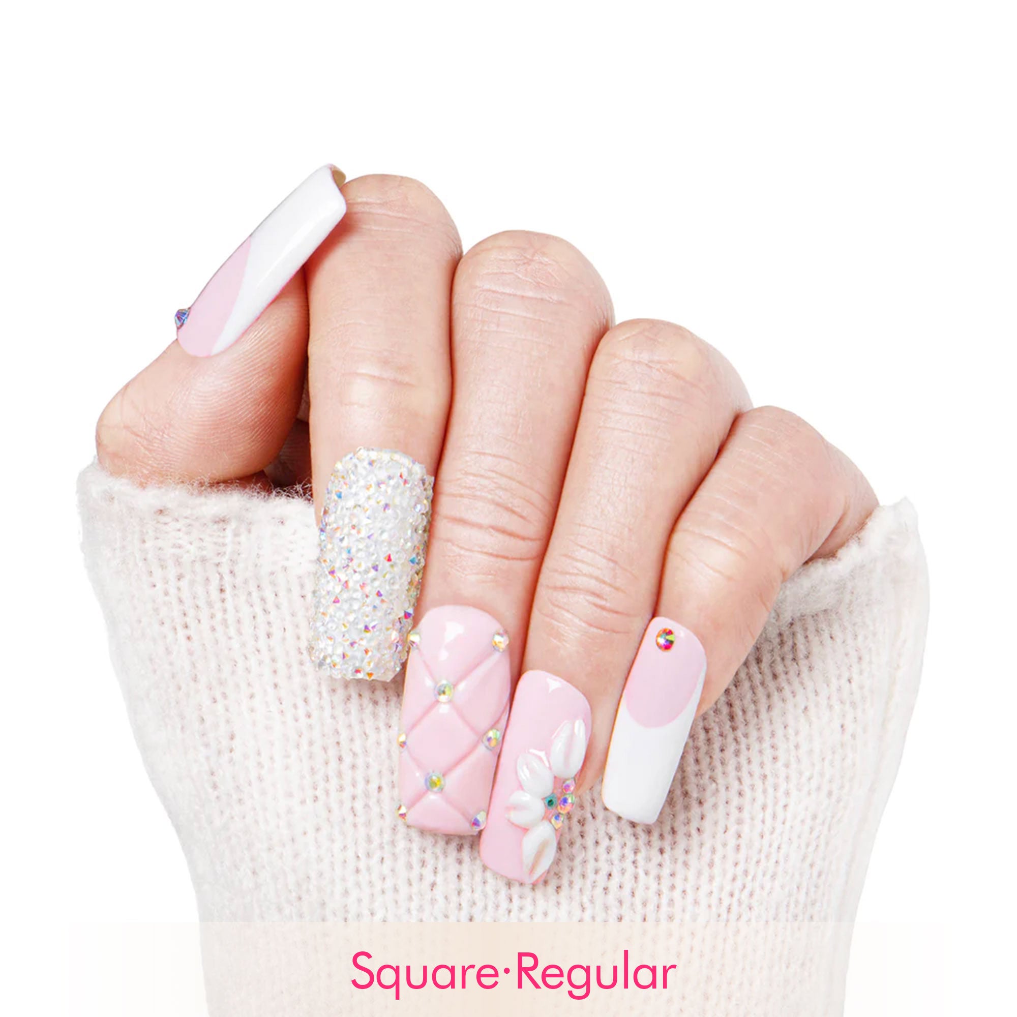 Faded Parfum Handmade Nails H191