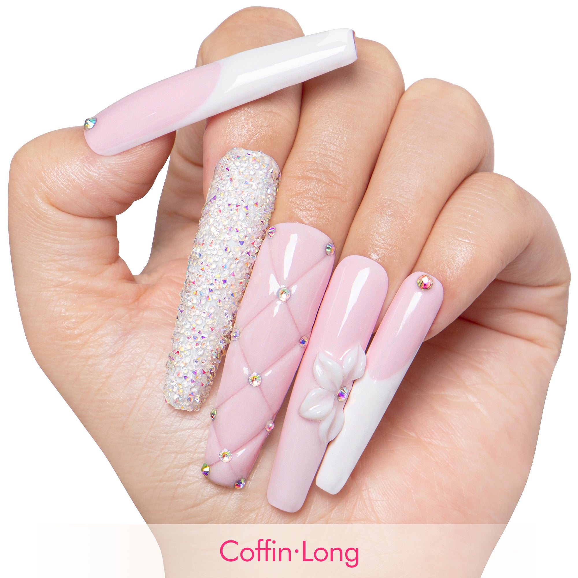 Faded Parfum Handmade Nails H191