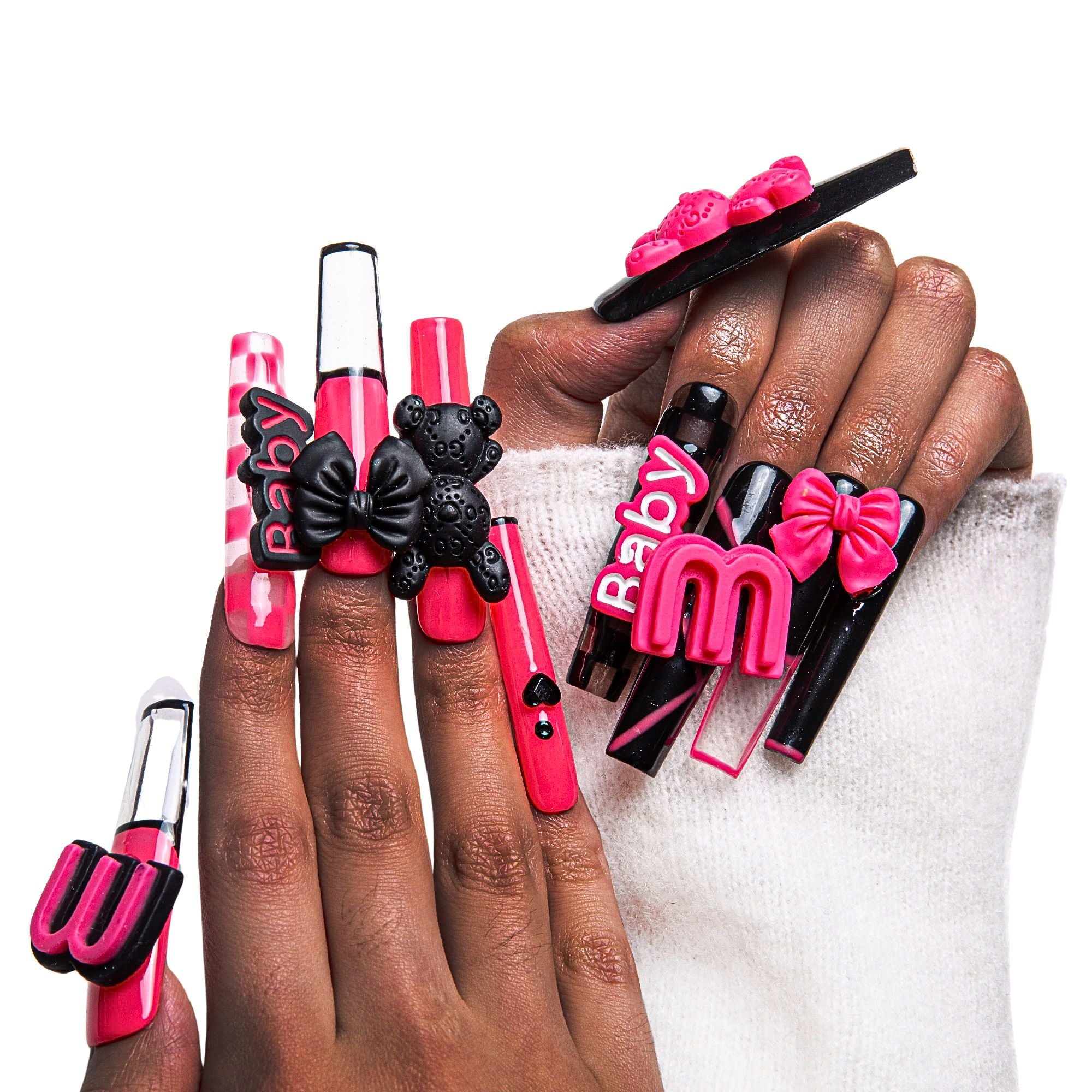 Pinktastic Handmade Nails H198