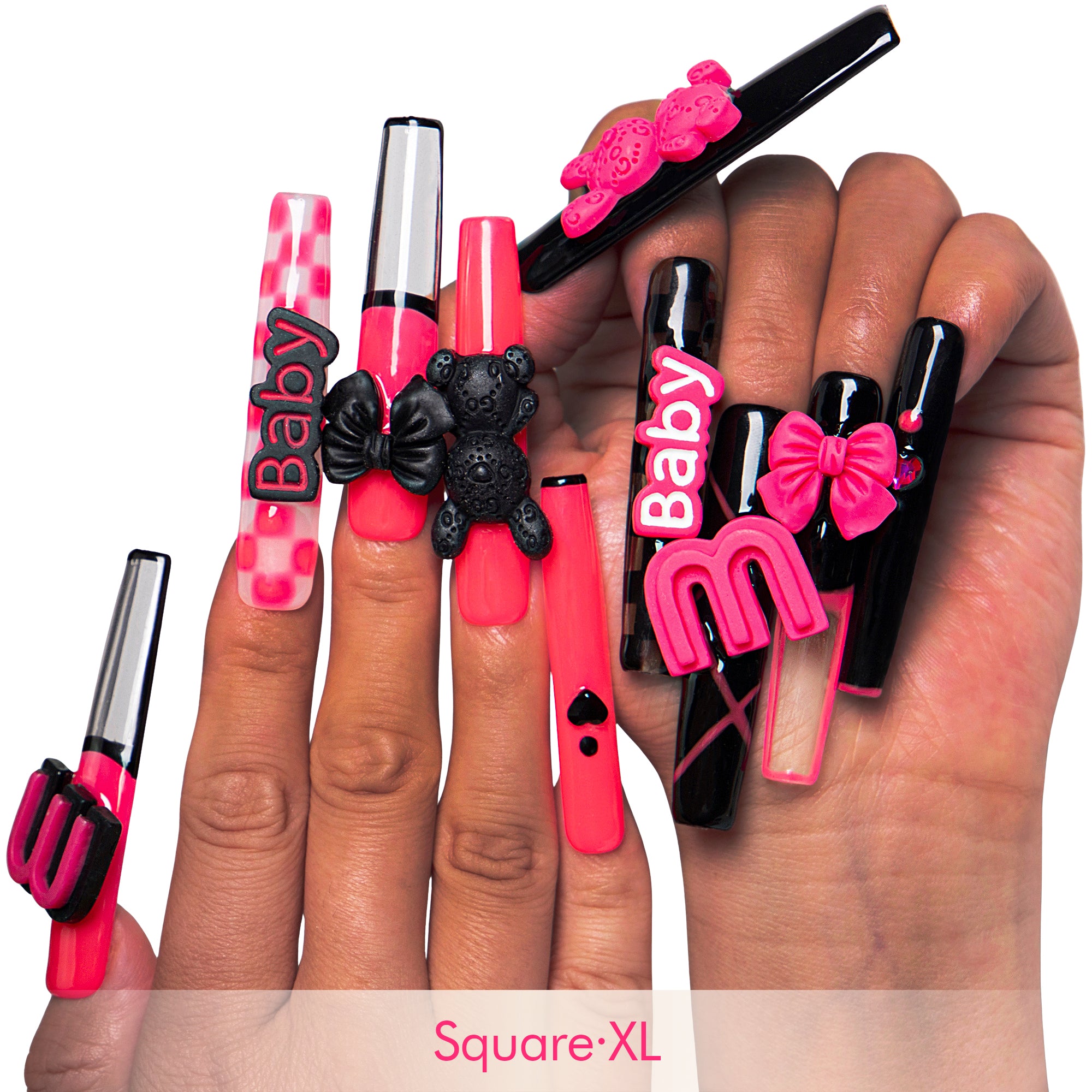 Pinktastic Handmade Nails H198