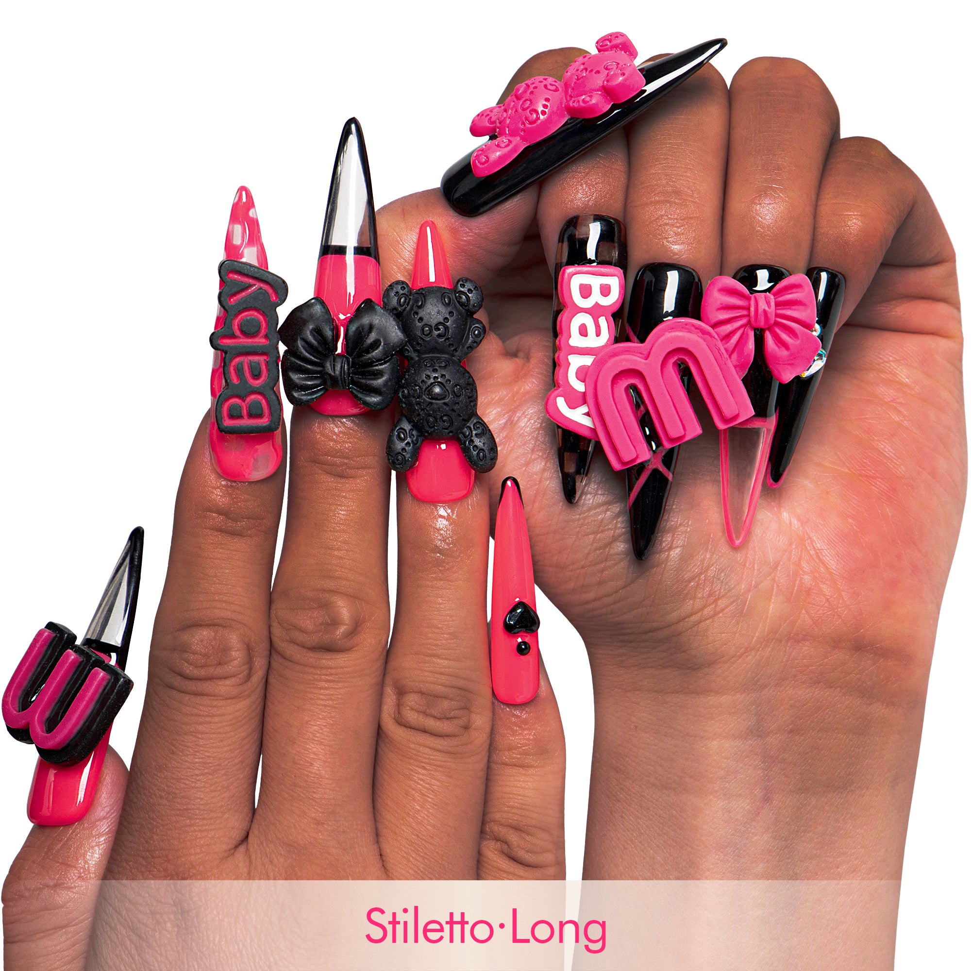 Pinktastic Handmade Nails H198