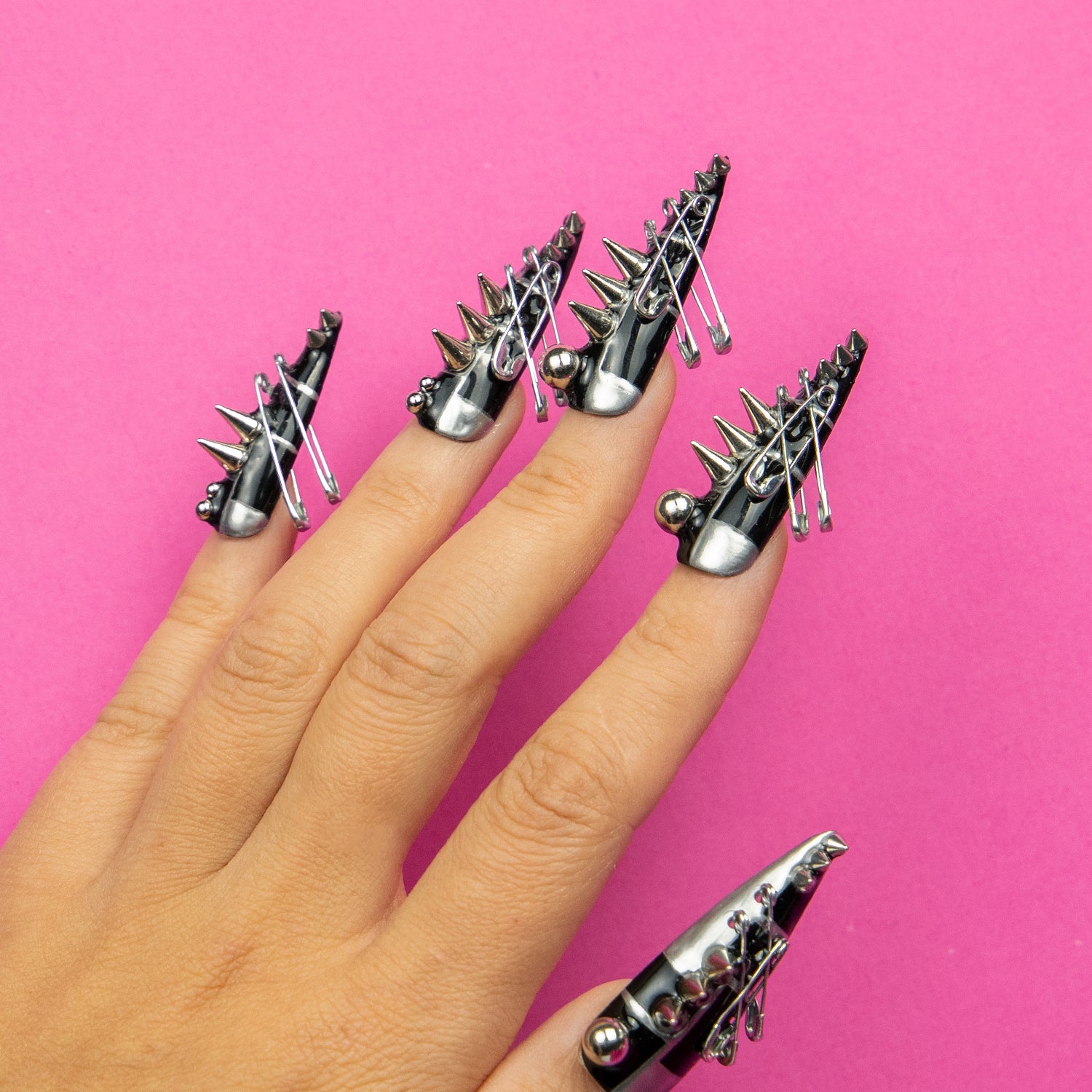 Slayer Handmade Stiletto Nails H201