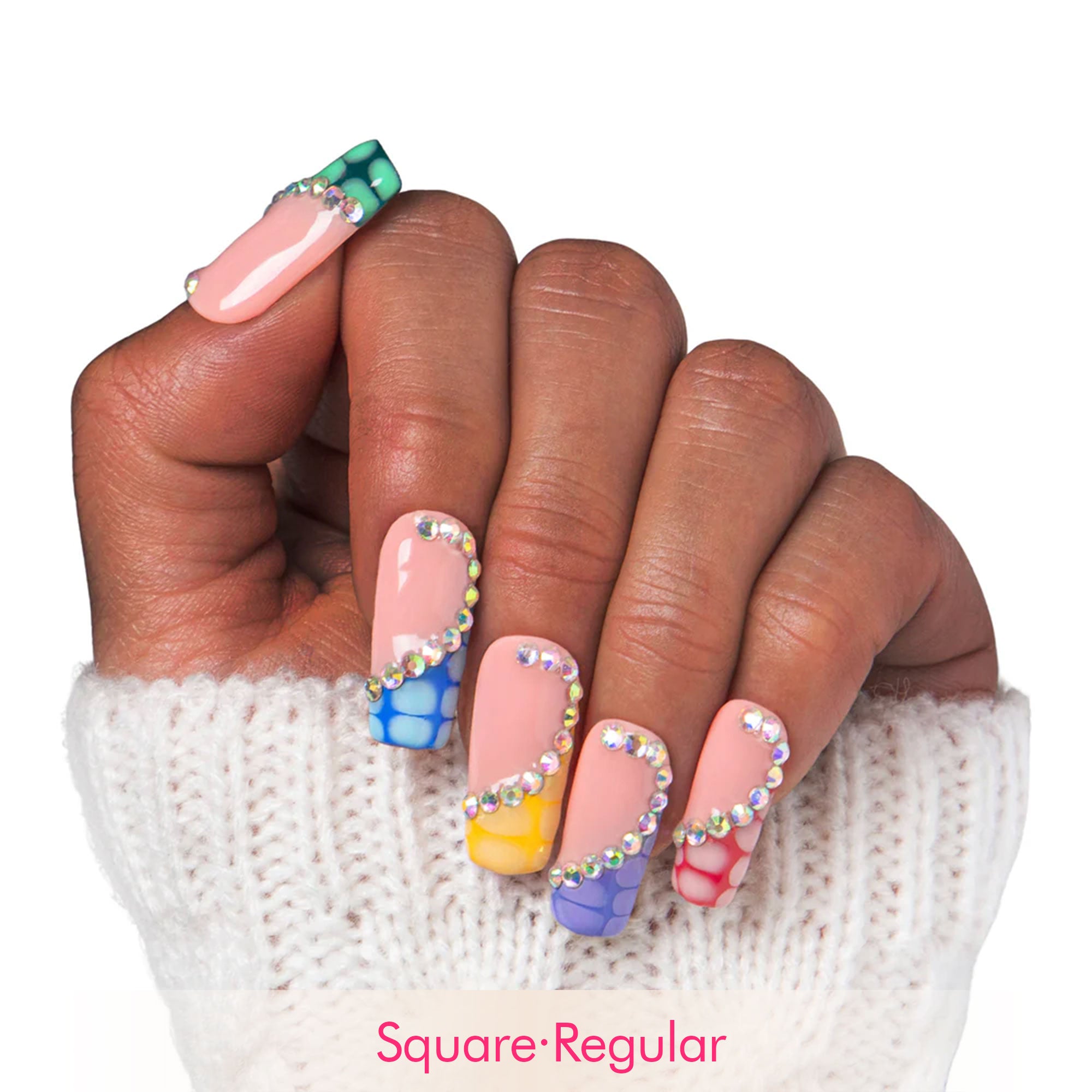 Summe Fest Handmade Nails H208