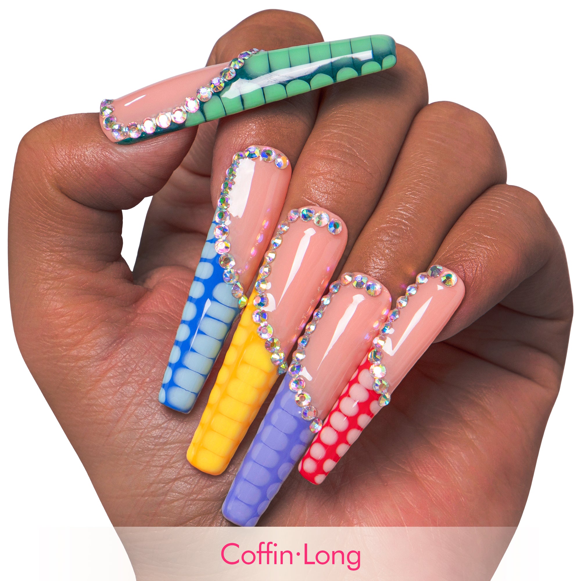 Summe Fest Handmade Nails H208