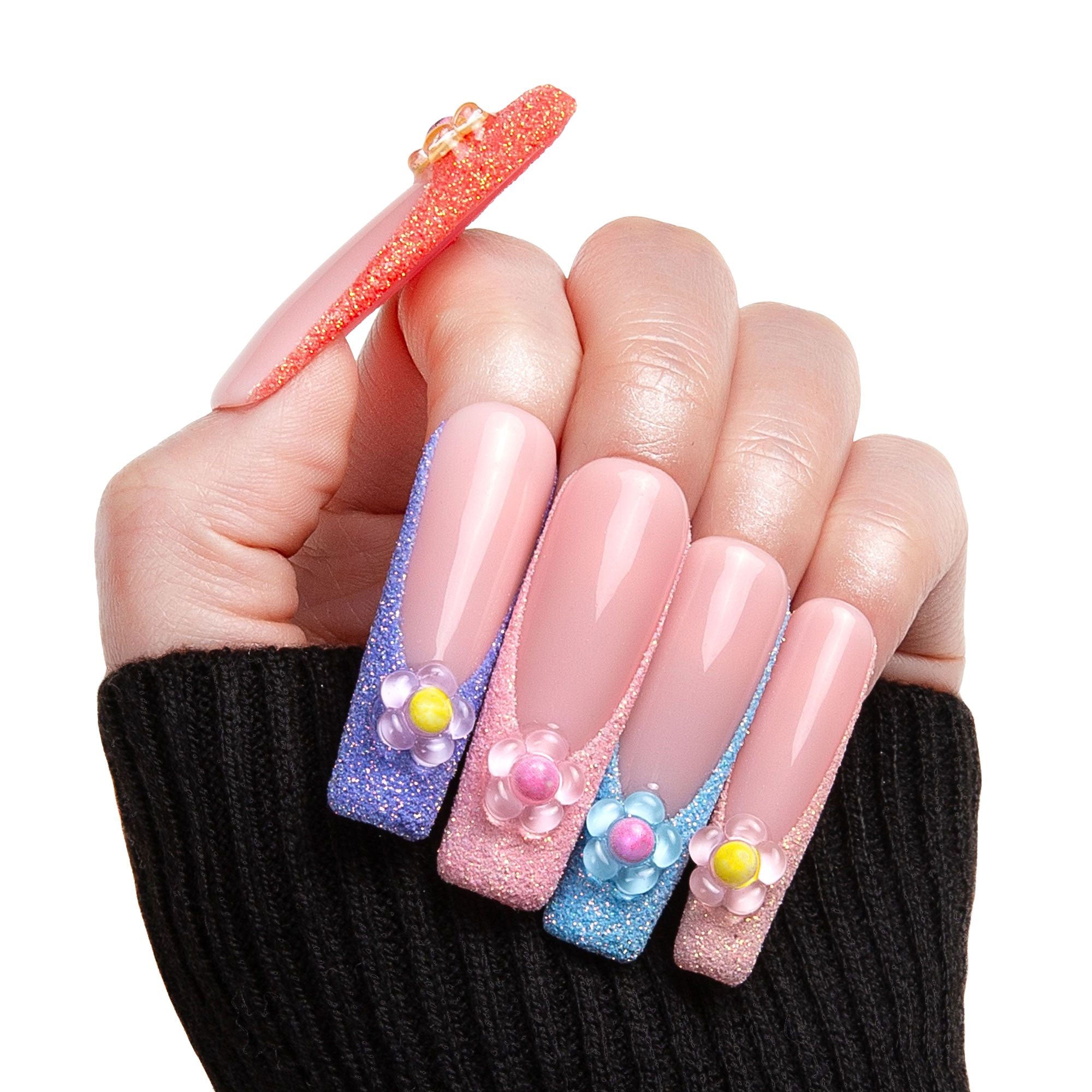 Candy Crush Handmade Nails H213