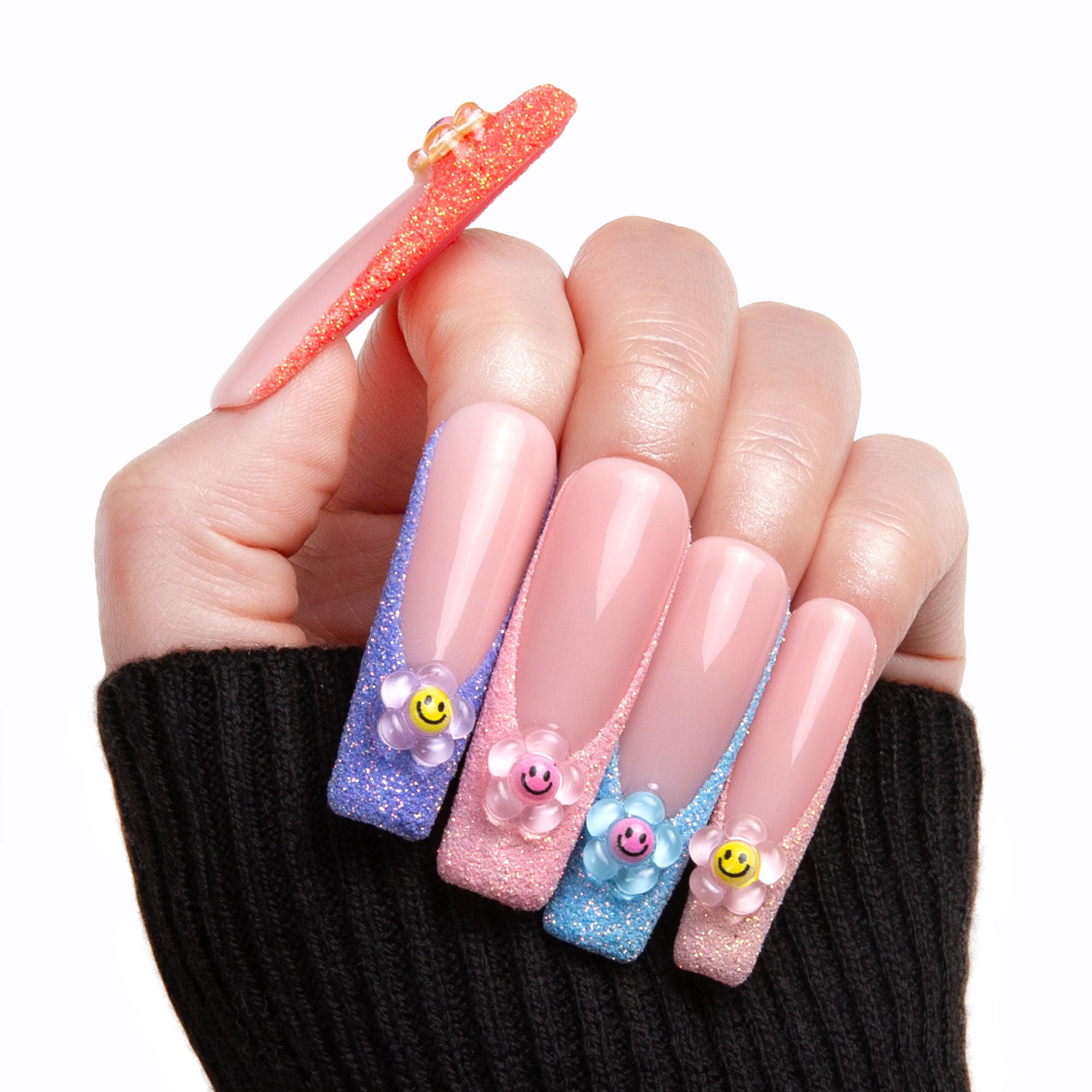 Candy Crush Handmade Nails H213