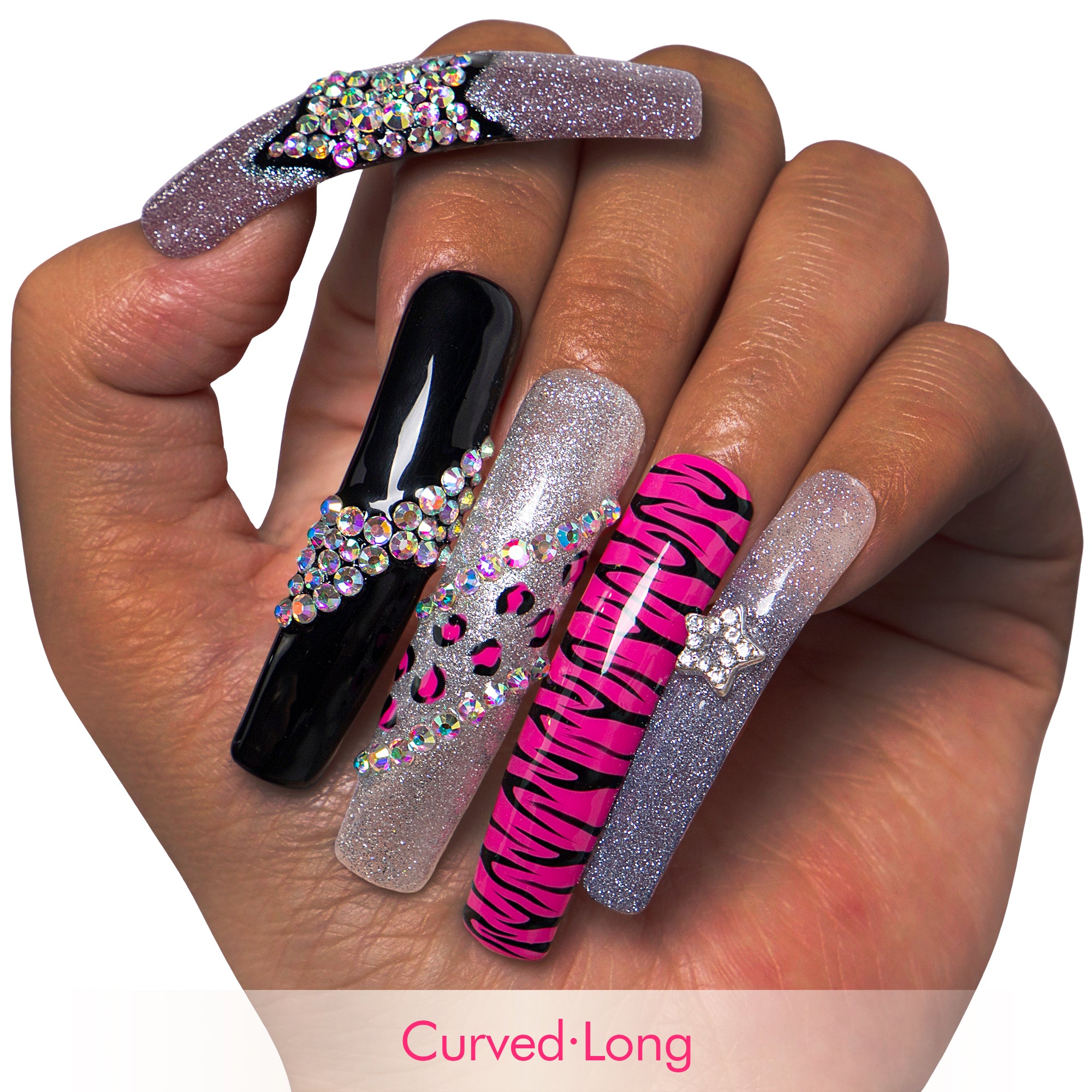 Punk Princess Handmade Nails H218