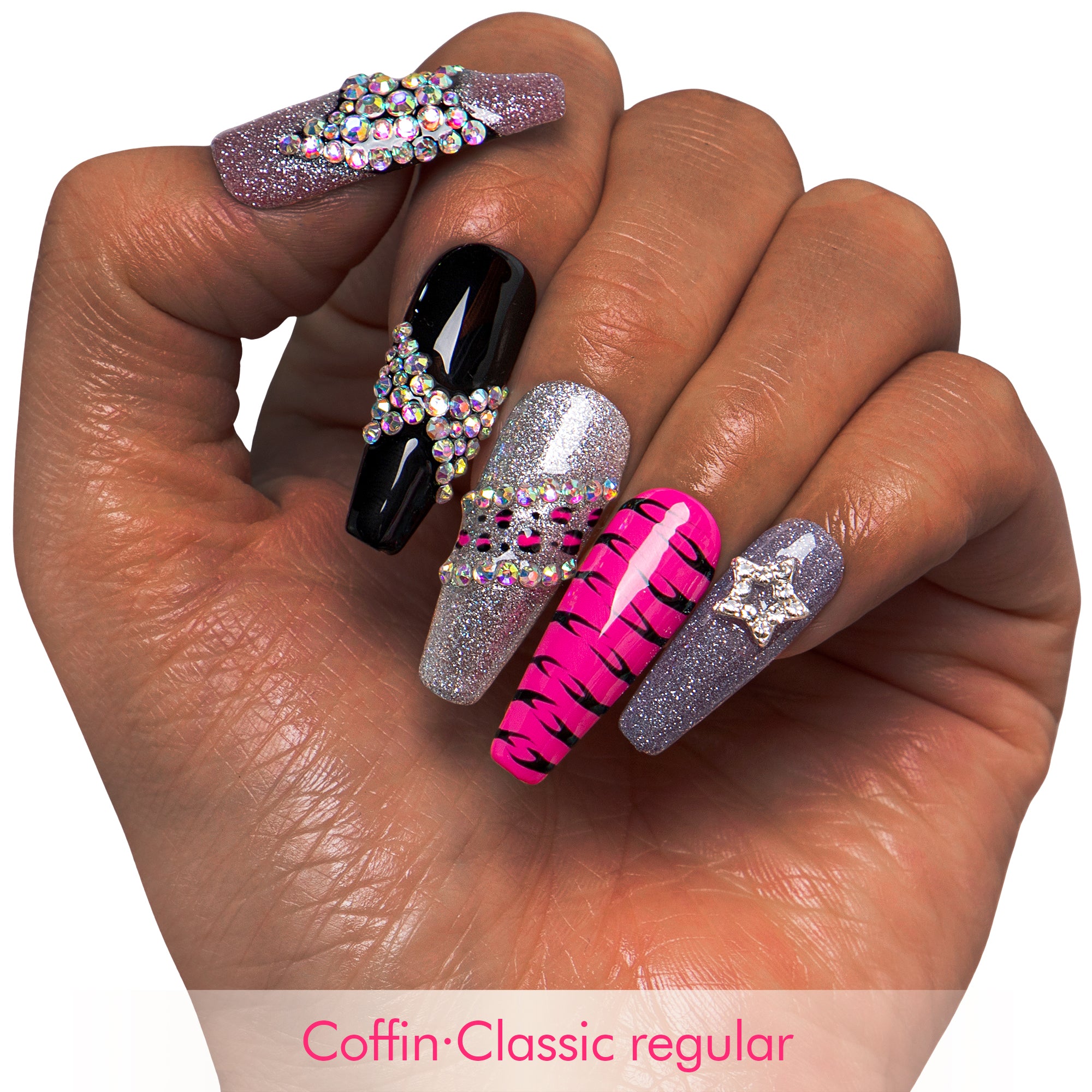 Punk Princess Handmade Nails H218