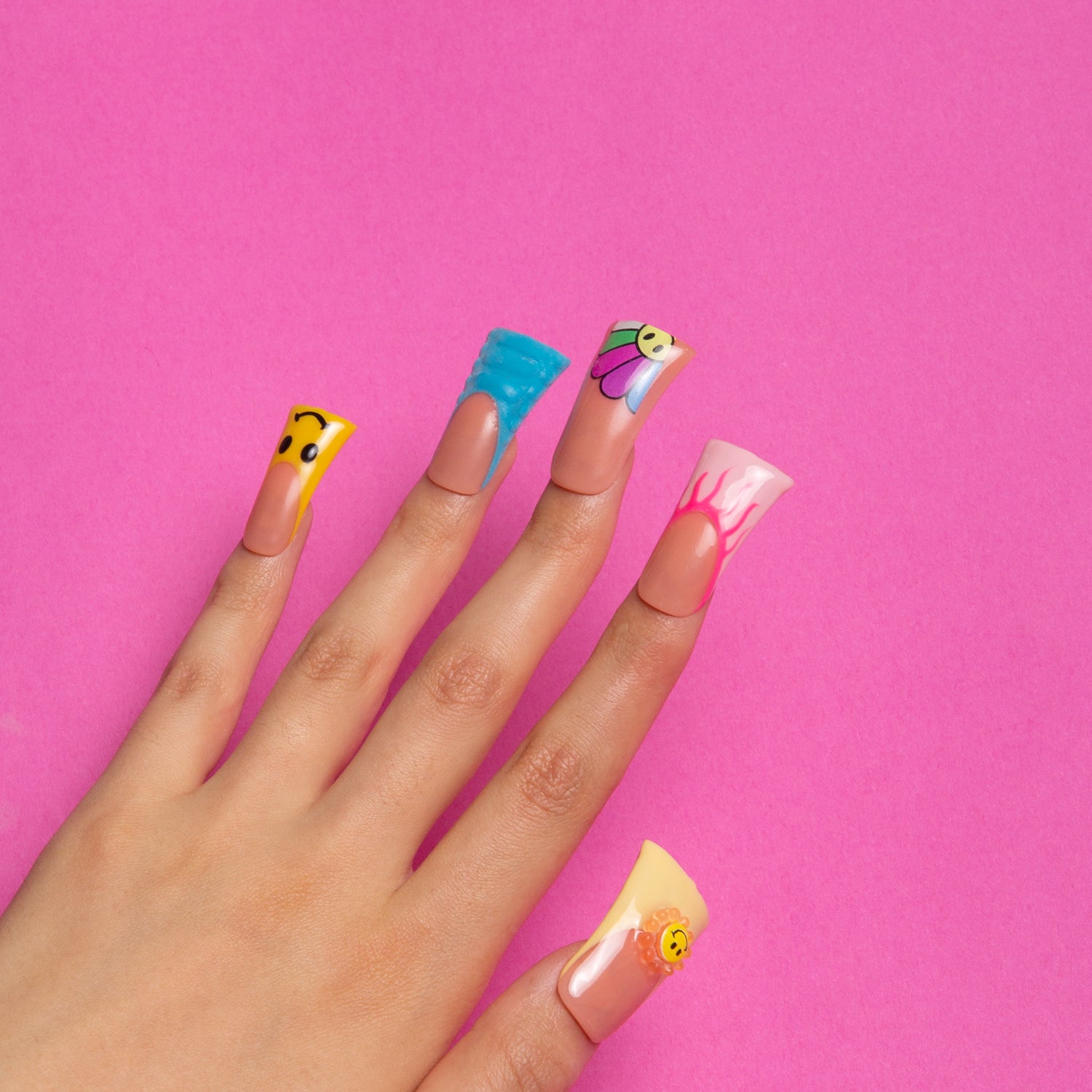 Sunny Pop Handmade Duck Nails H222