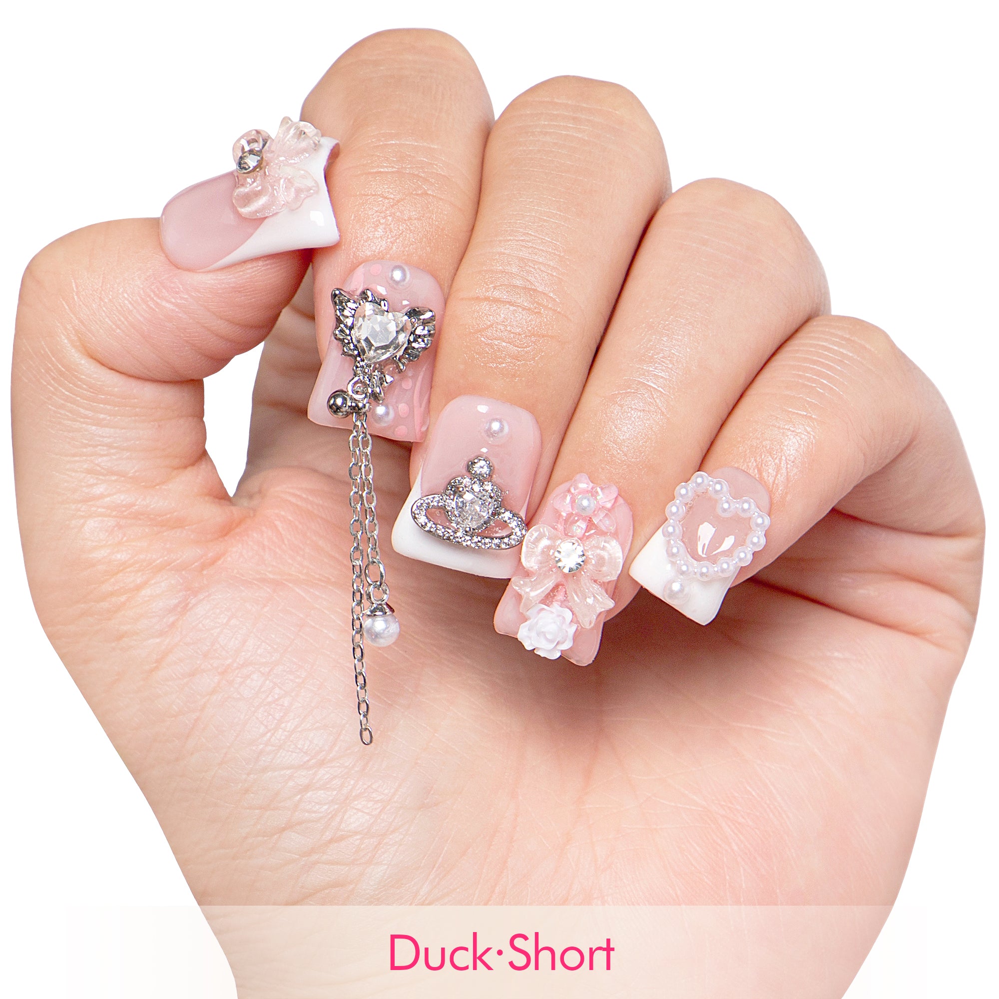 Love and Light Handmade Nails H223