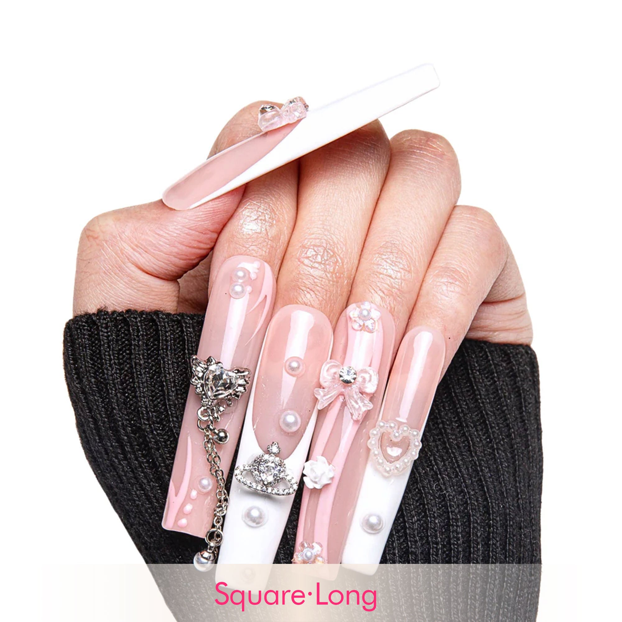 Love and Light Handmade Nails H223