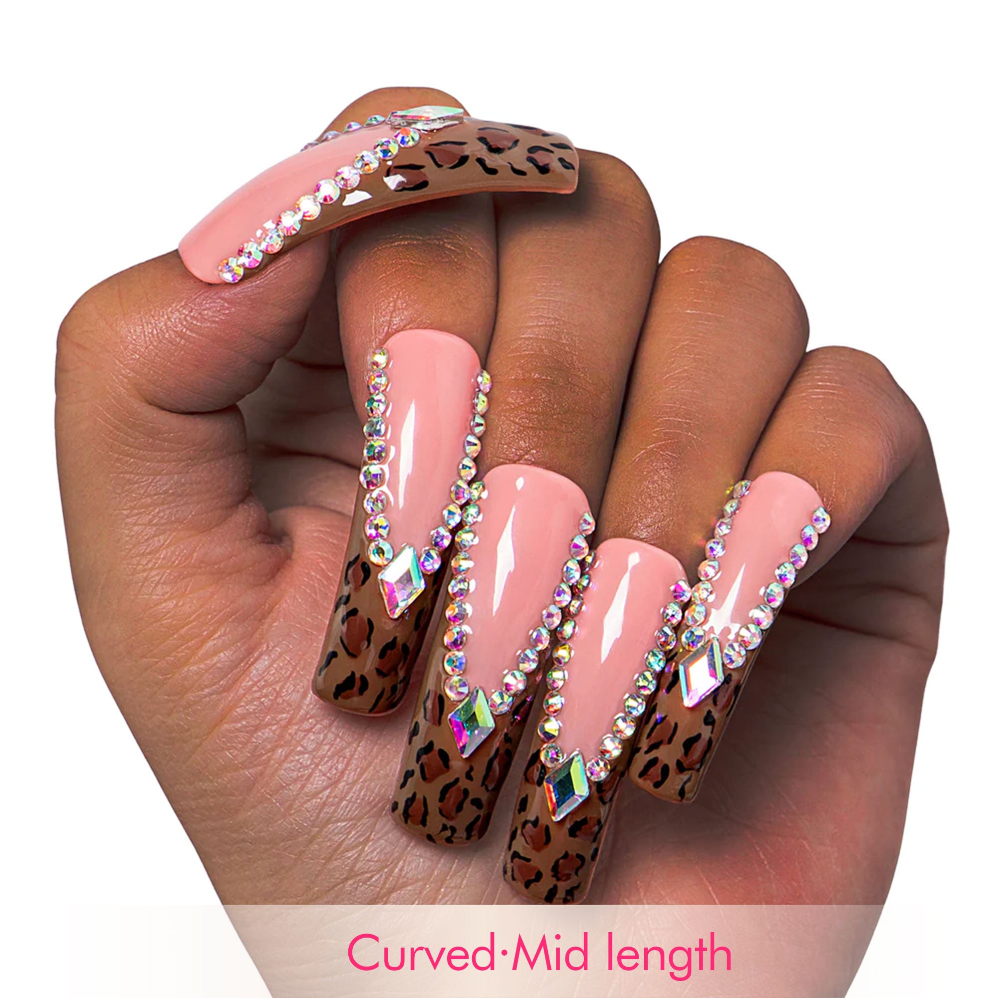 Cocktail Party Handmade Nails H225