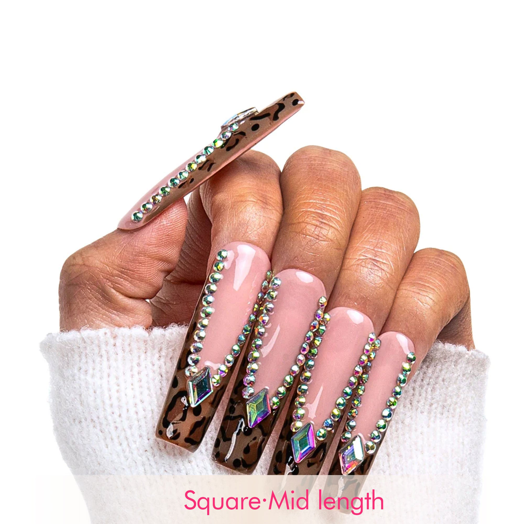Cocktail Party Handmade Nails H225