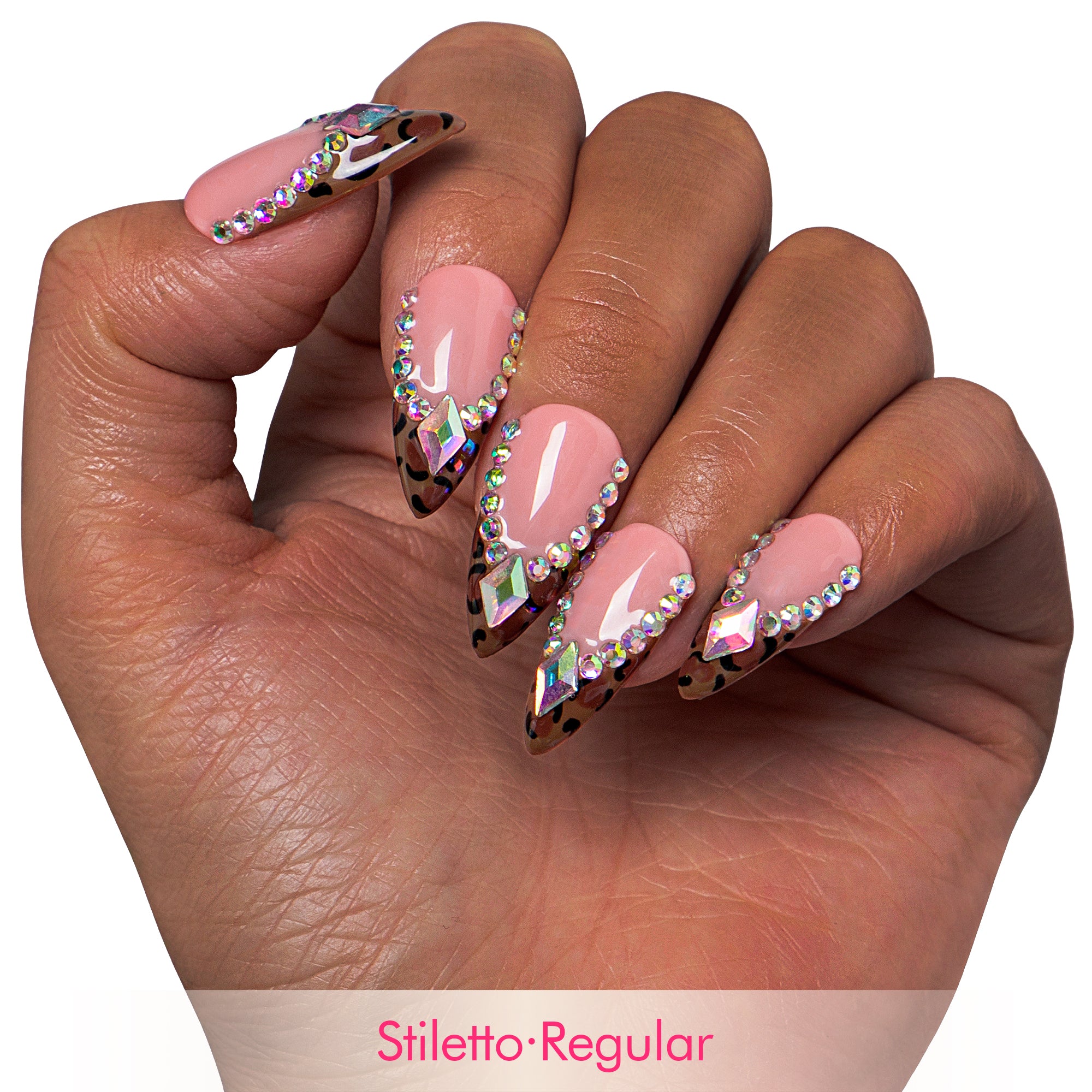 Cocktail Party Handmade Nails H225