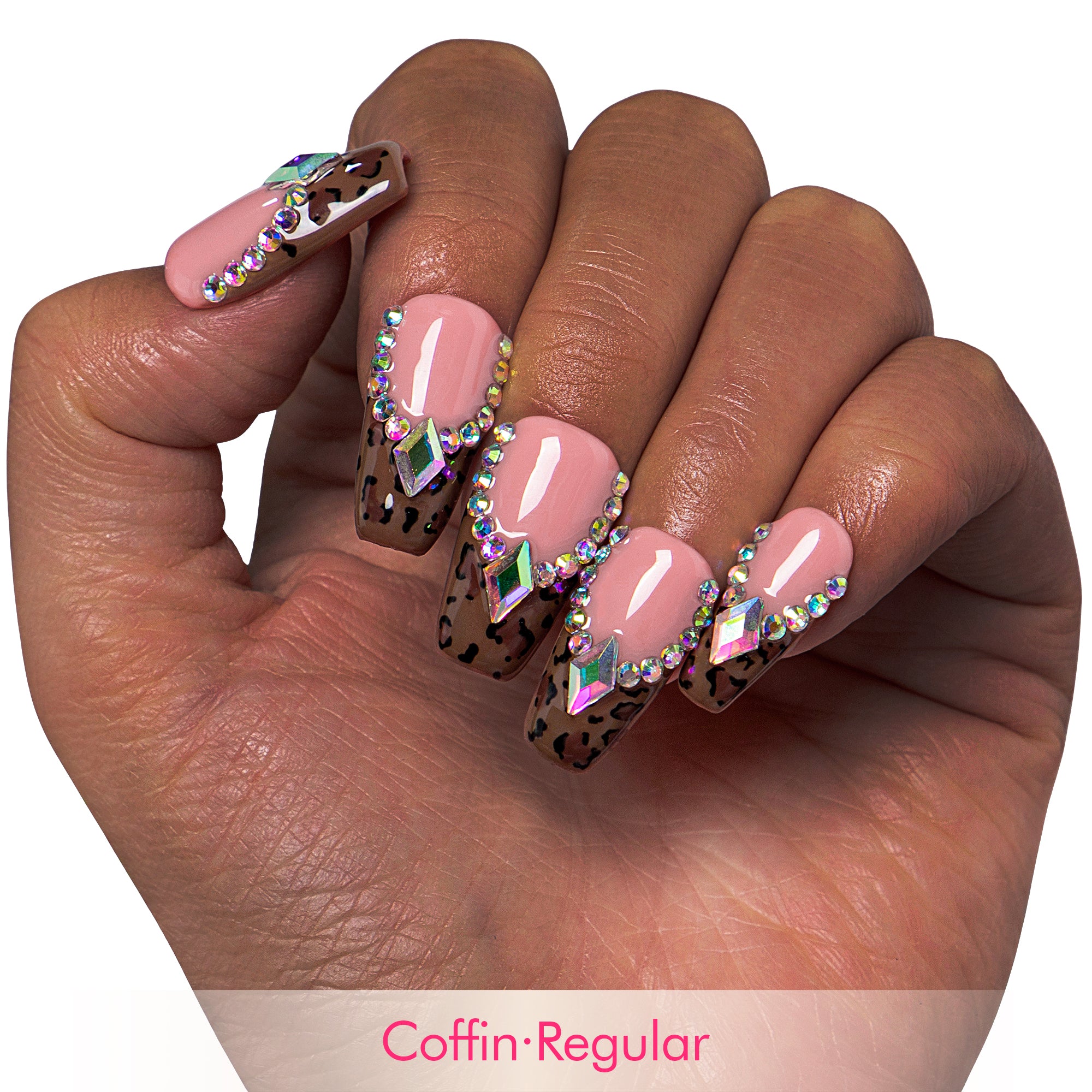 Cocktail Party Handmade Nails H225