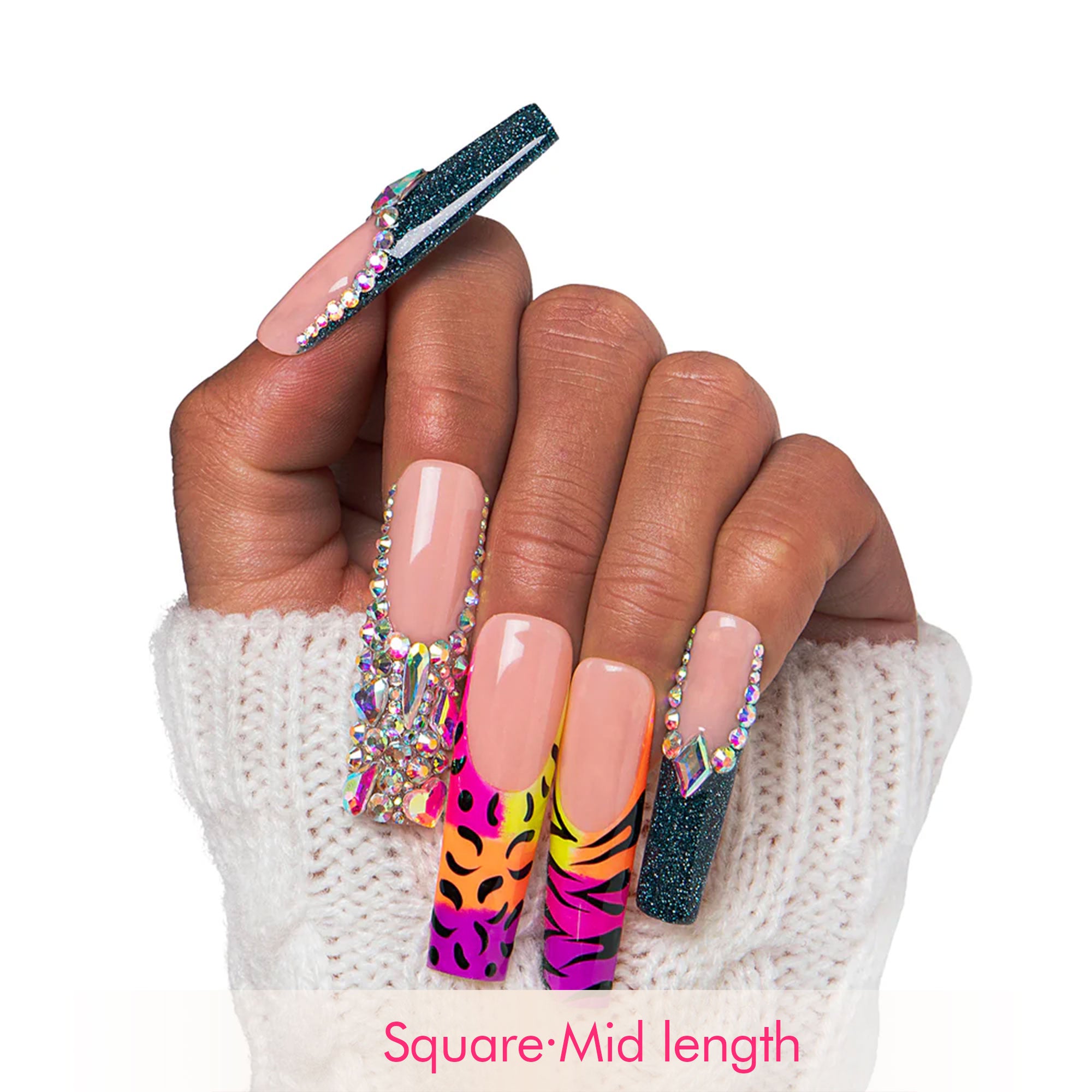 Coastal Mirage Handmade Nails H226