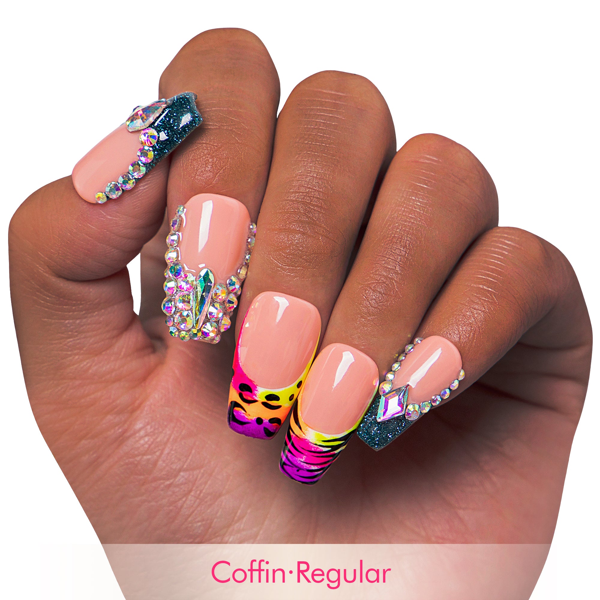 Coastal Mirage Handmade Nails H226