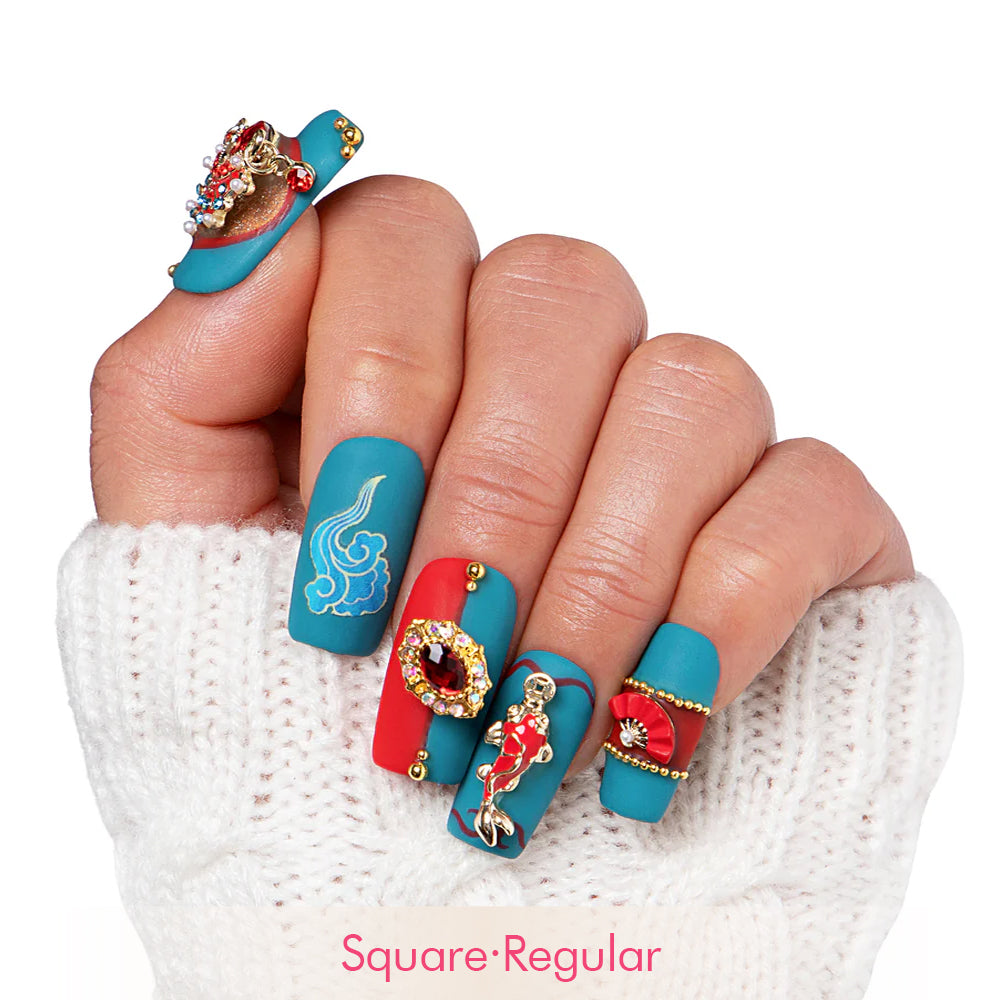 Oriental Dream Handmade Nails H227
