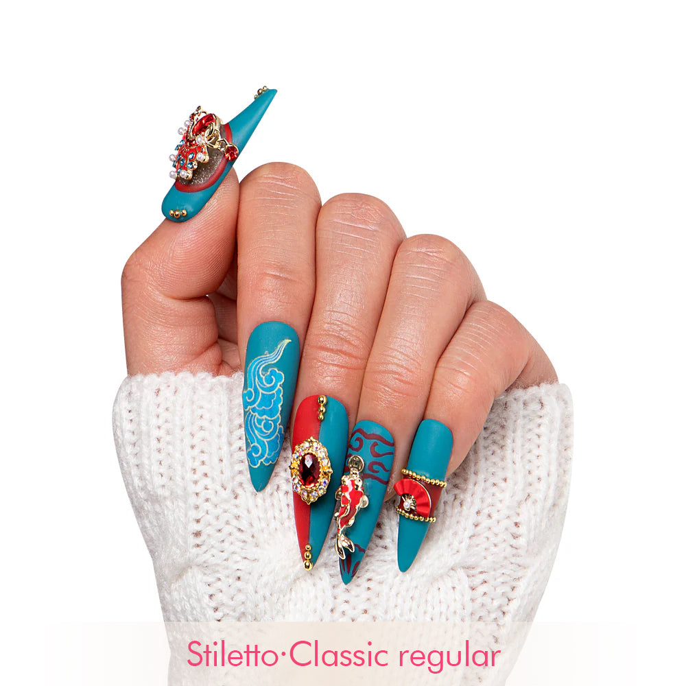 Oriental Dream Handmade Nails H227
