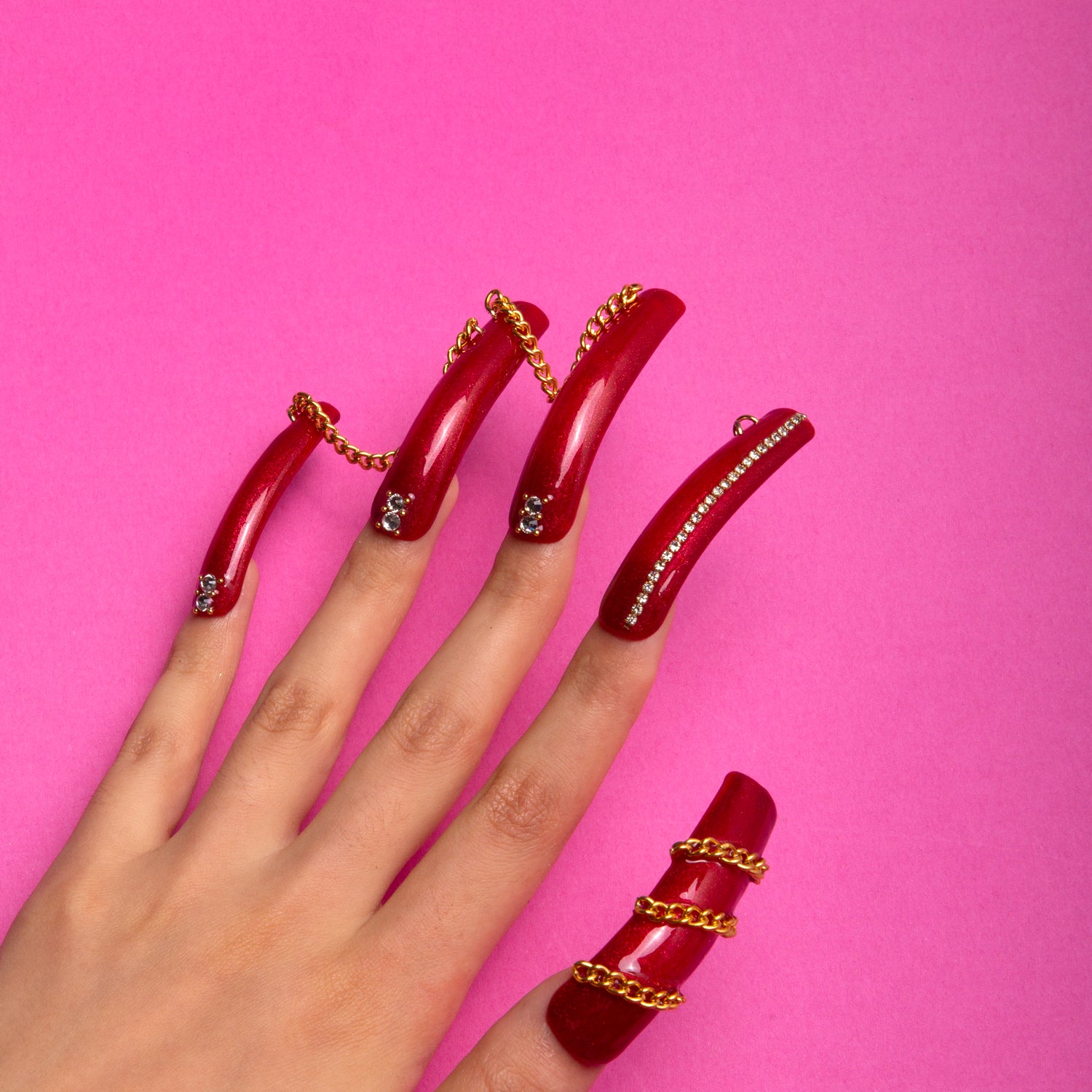 90's Darling Handmade Curve Nails H230