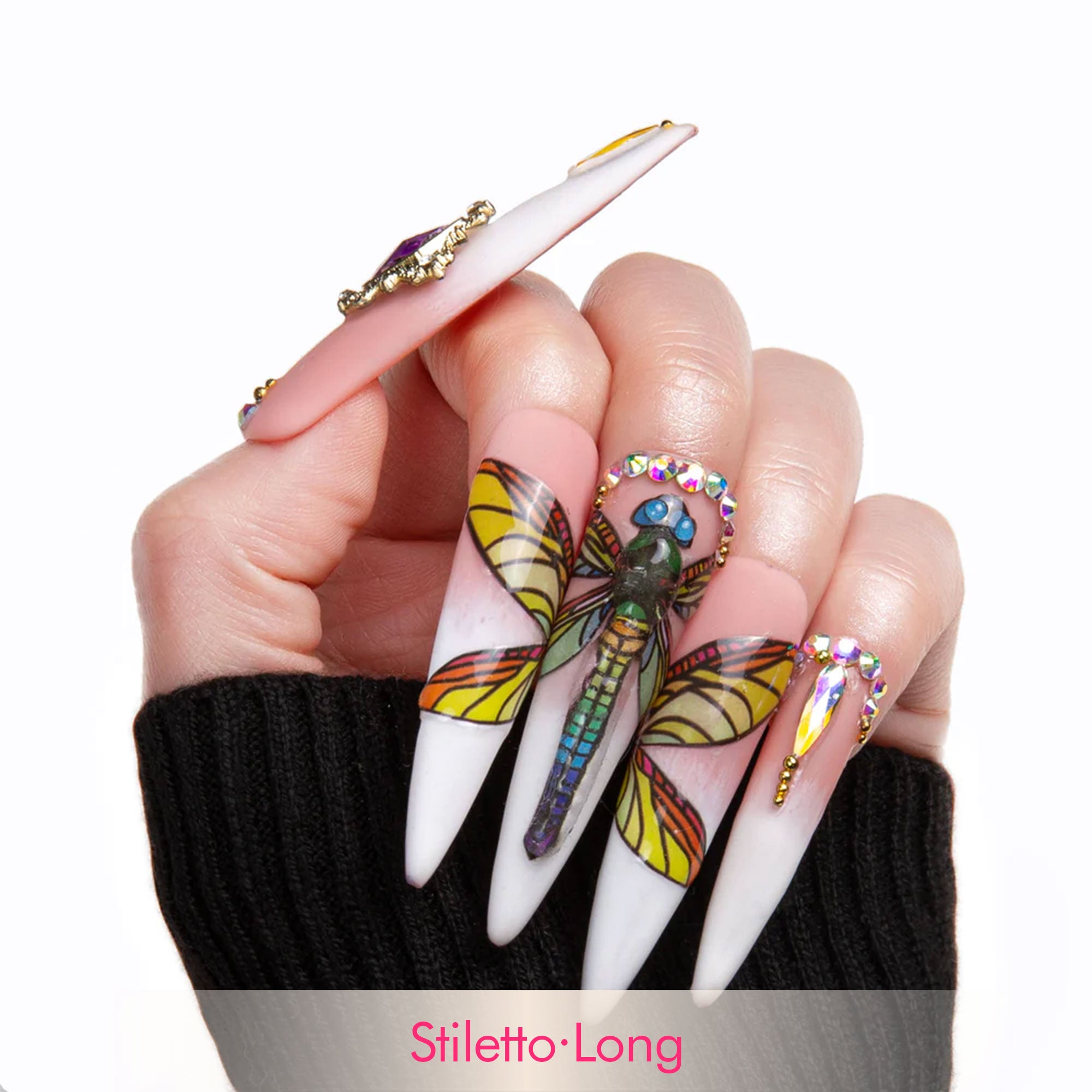 Mystic Wings Handmade Nails H232