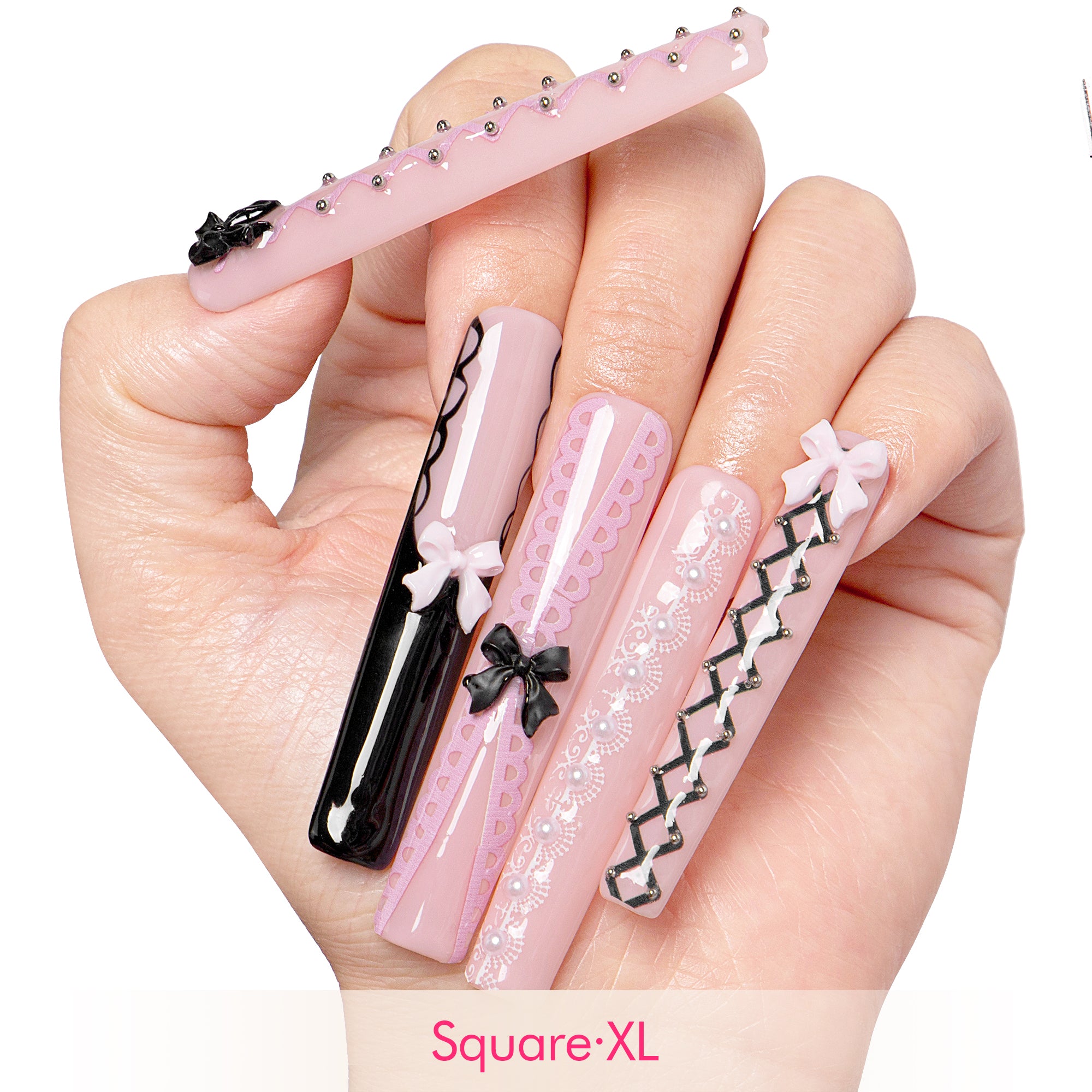 Ballerina Handmade Nails H237