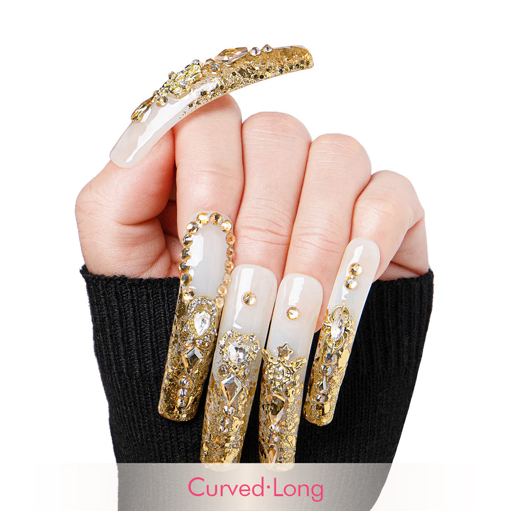 Golden Gala Handmade Nails H240