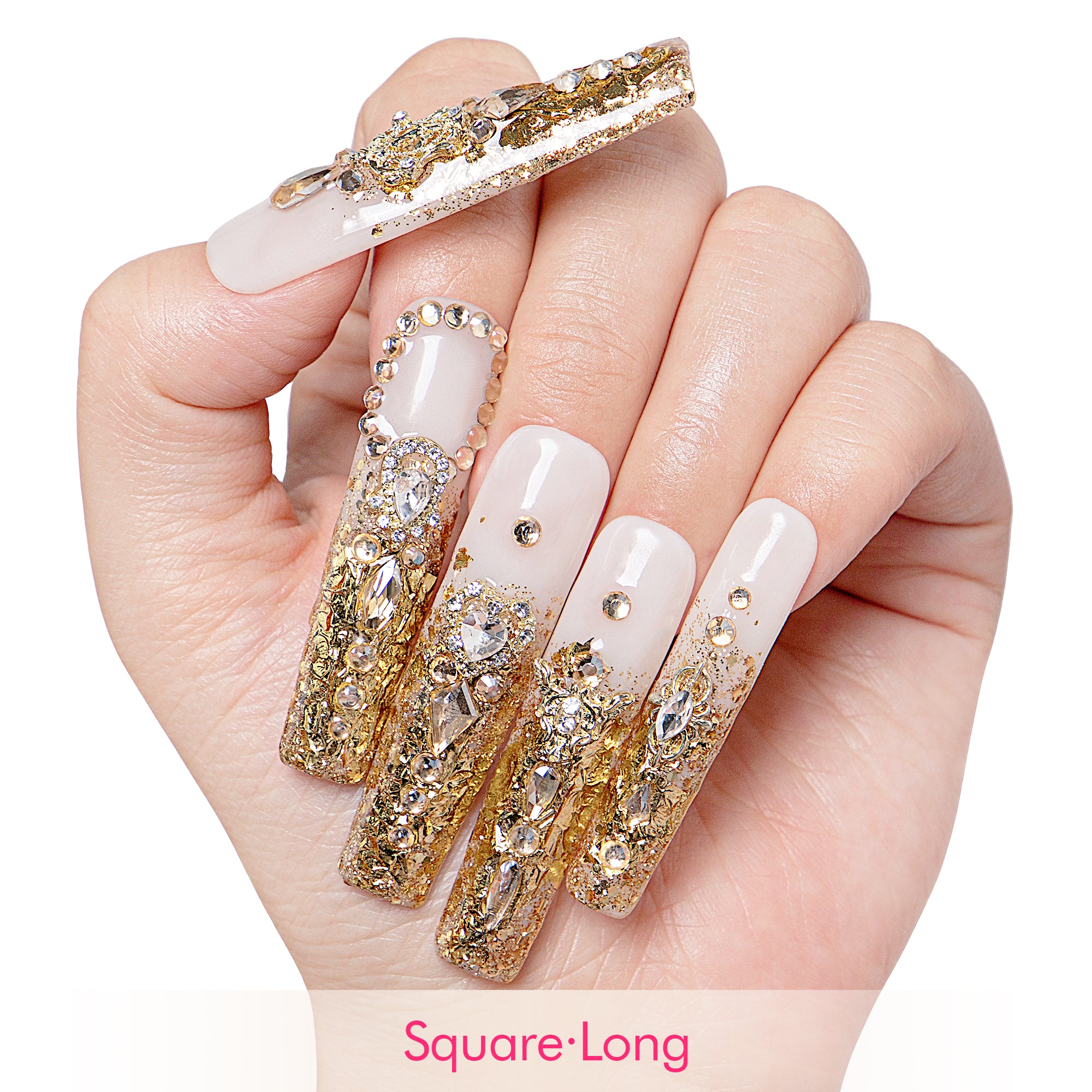 Golden Gala Handmade Nails H240