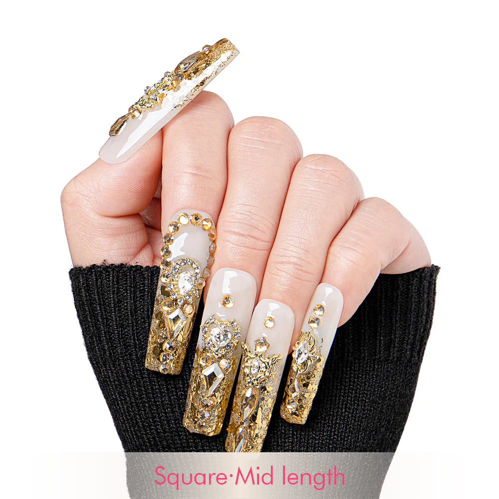 Golden Gala Handmade Nails H240