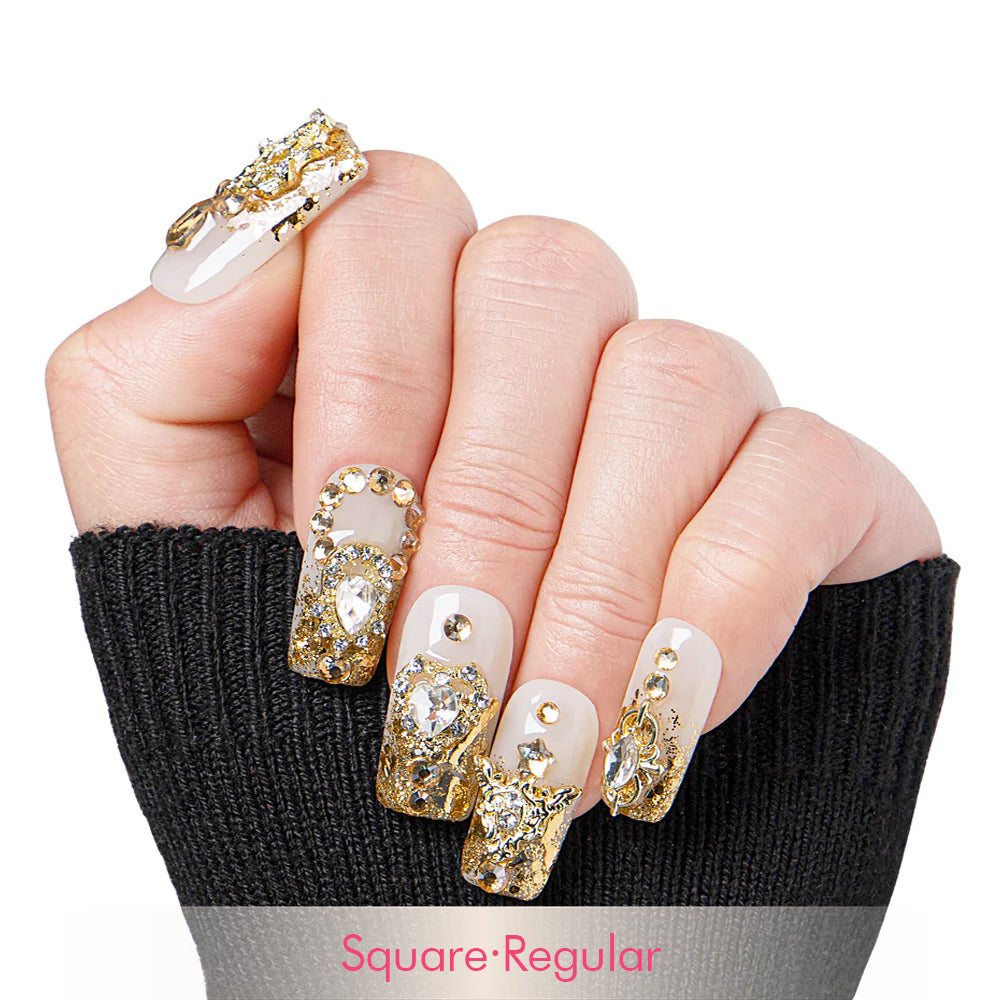 Golden Gala Handmade Nails H240