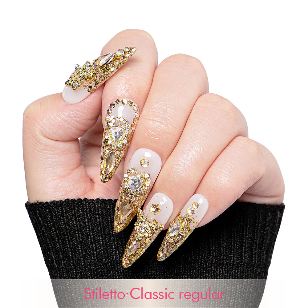 Golden Gala Handmade Nails H240