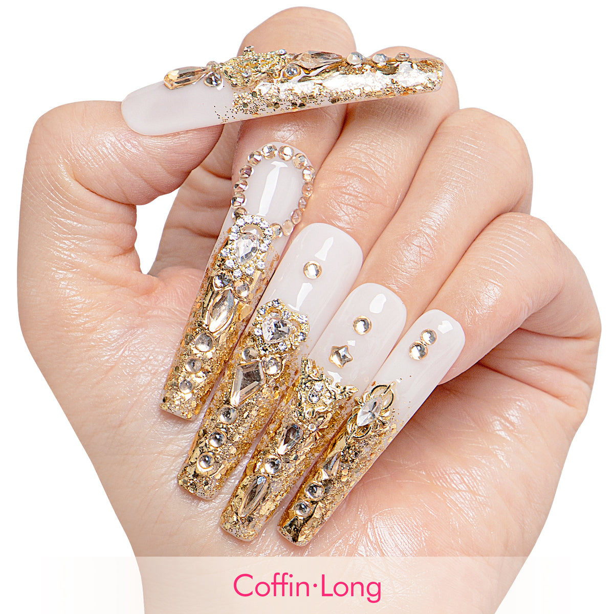 Golden Gala Handmade Nails H240