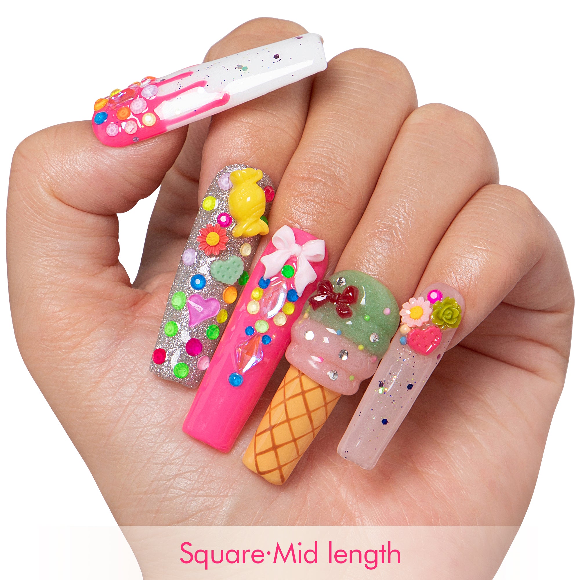 Dripping Sweetness Handmade Nails H248