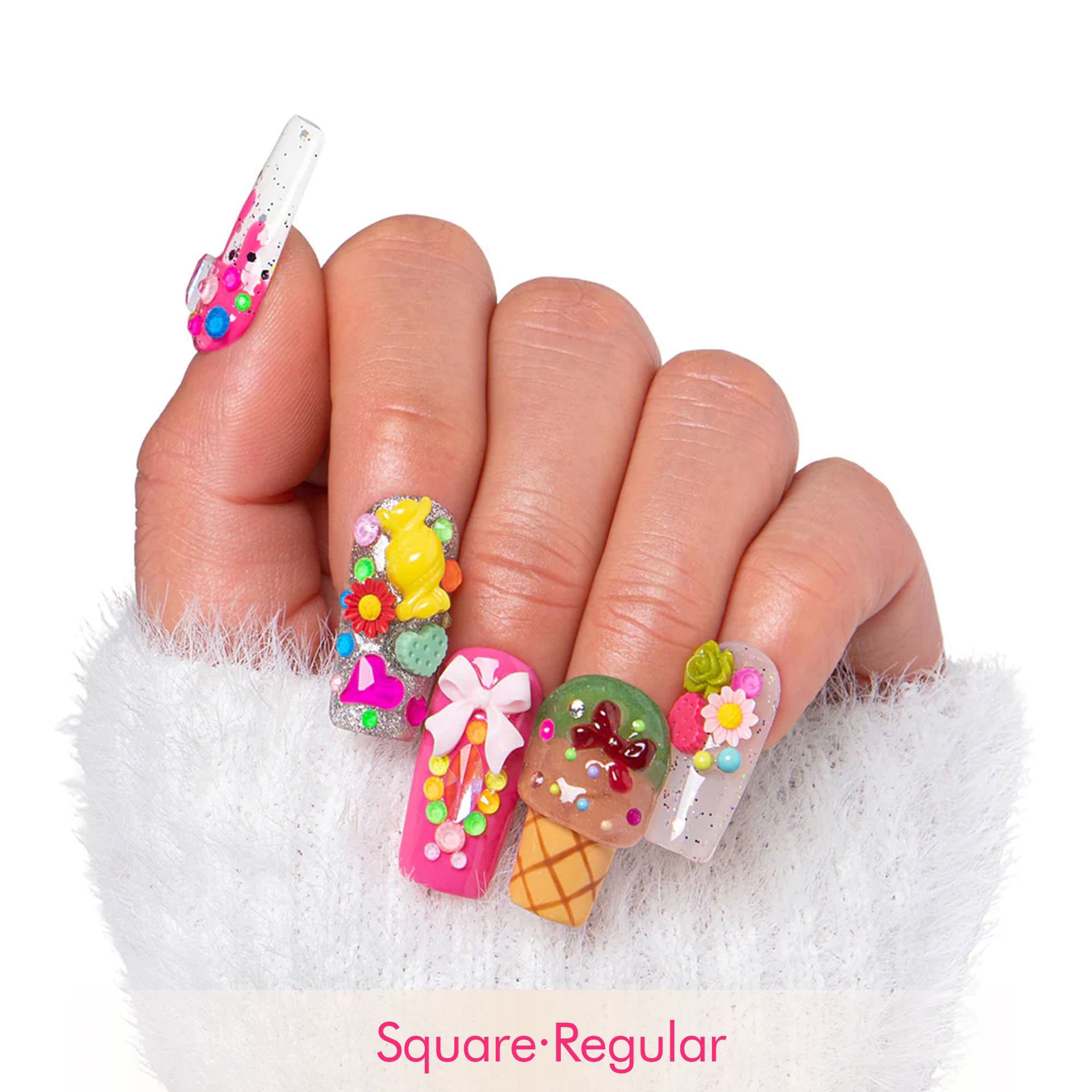 Dripping Sweetness Handmade Nails H248