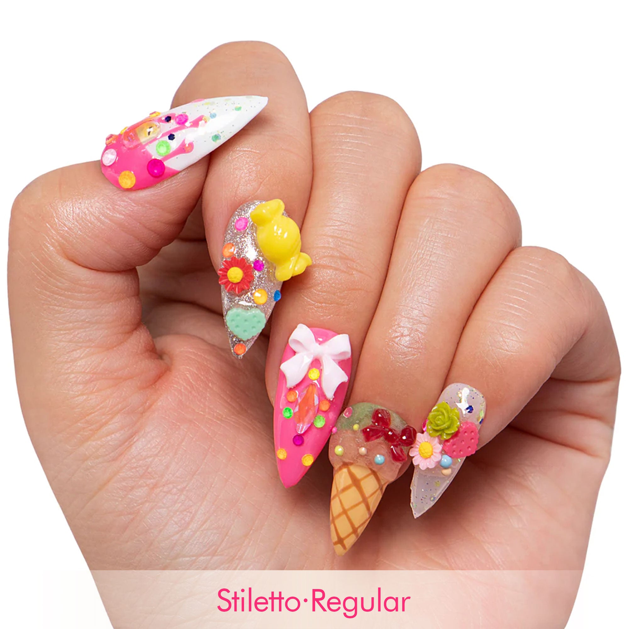 Dripping Sweetness Handmade Nails H248
