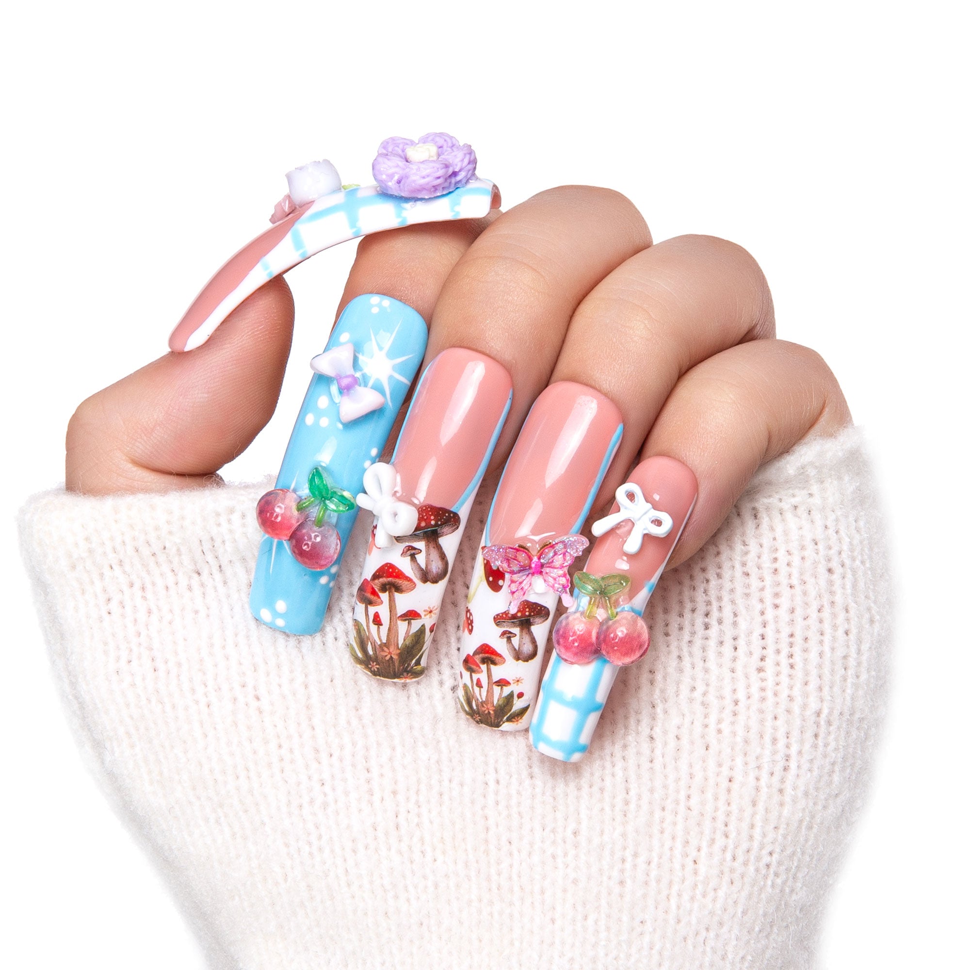 Secret Garden Handmade Nails H265