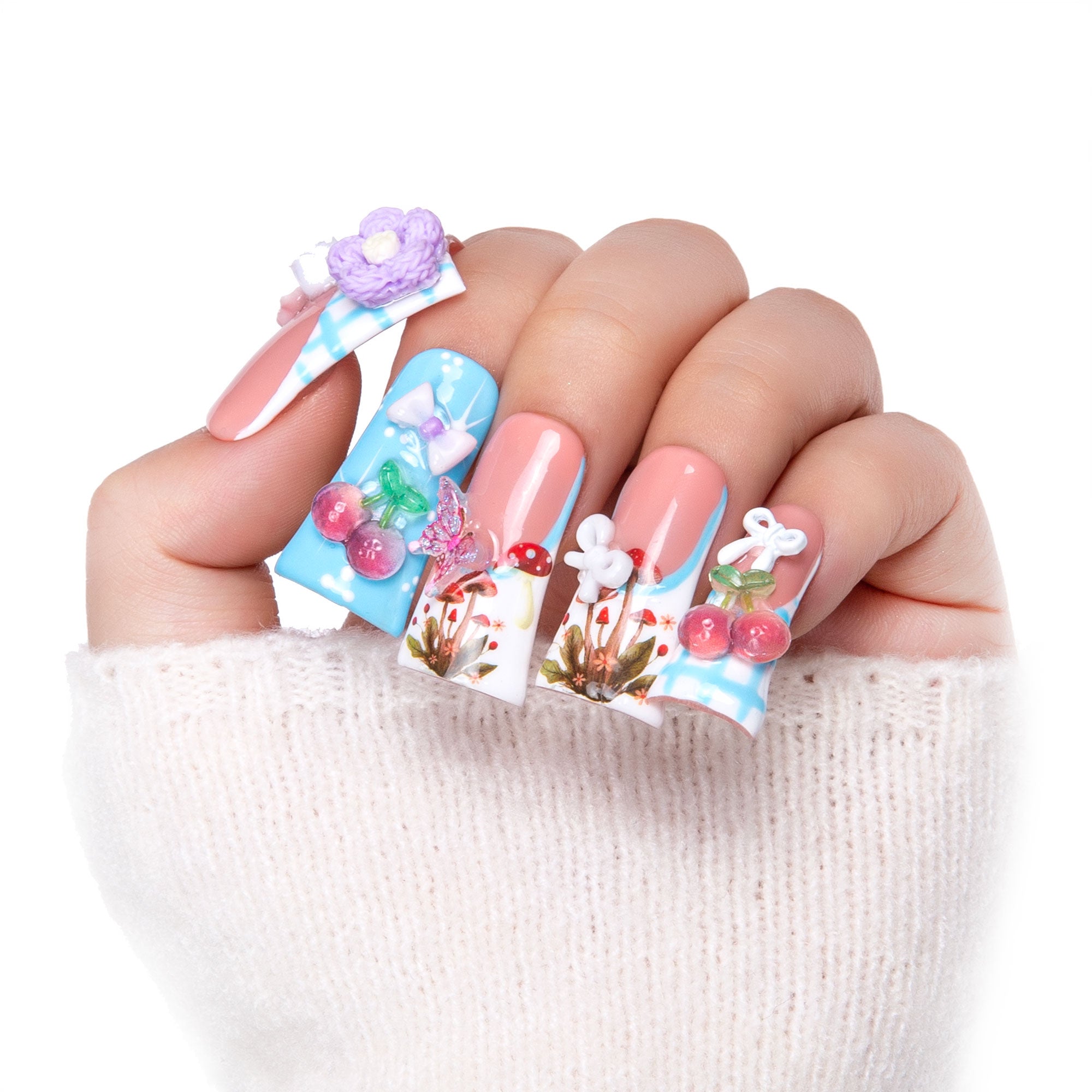 Secret Garden Handmade Nails H265