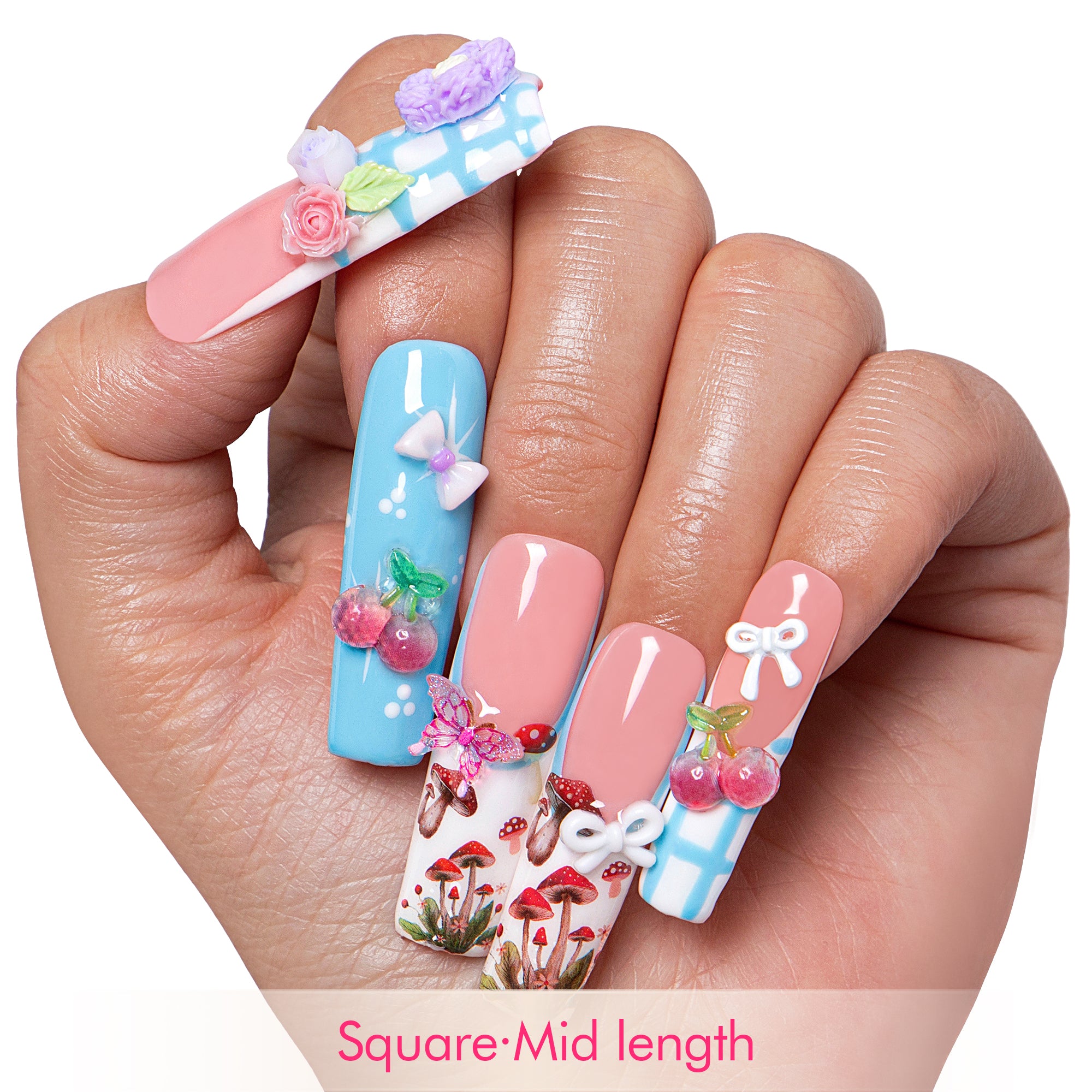 Secret Garden Handmade Nails H265