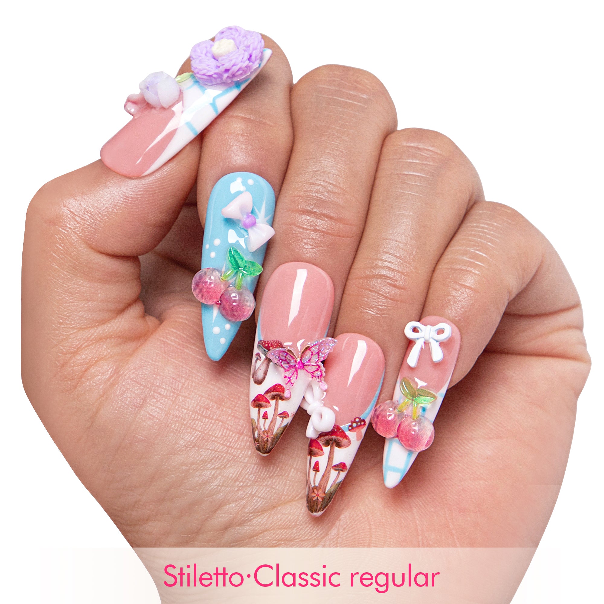 Secret Garden Handmade Nails H265