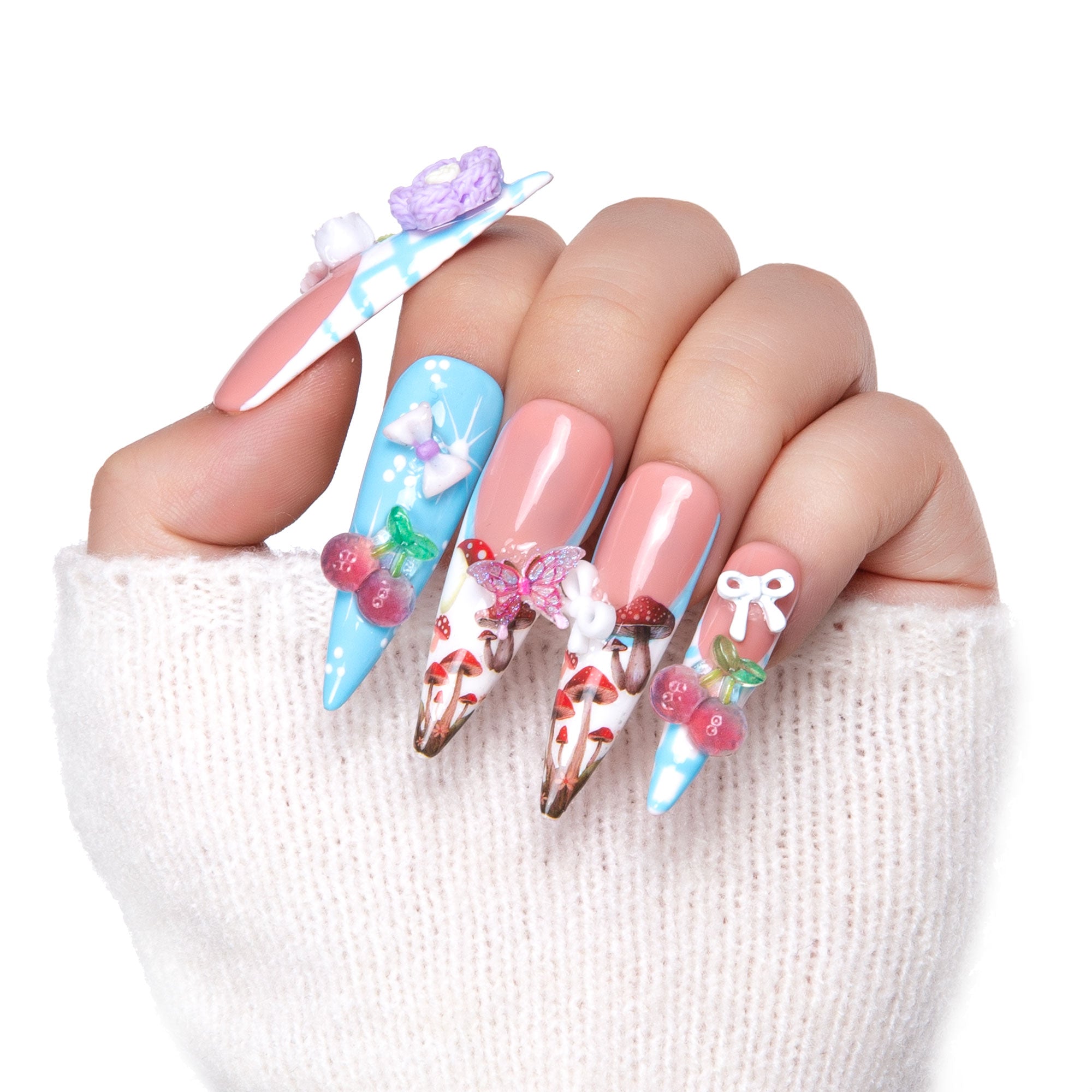 Secret Garden Handmade Nails H265