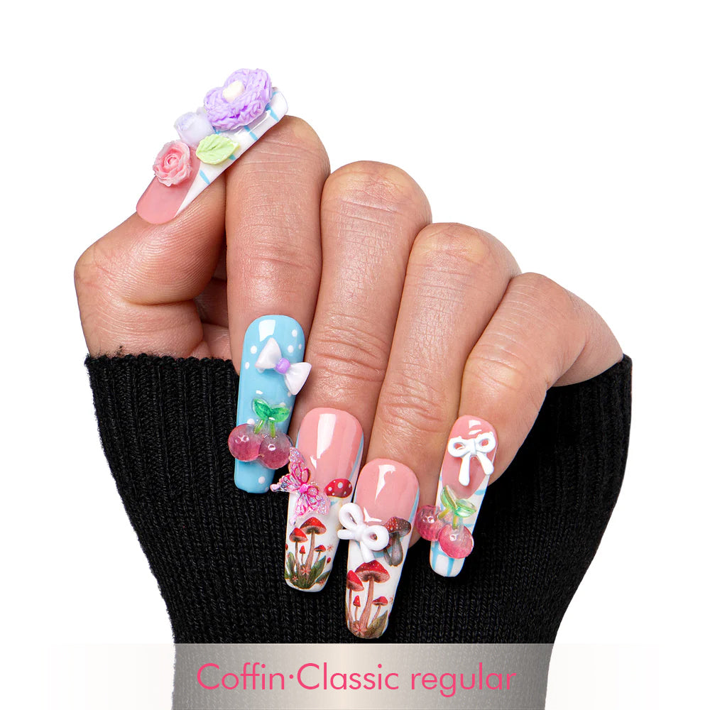 Secret Garden Handmade Nails H265