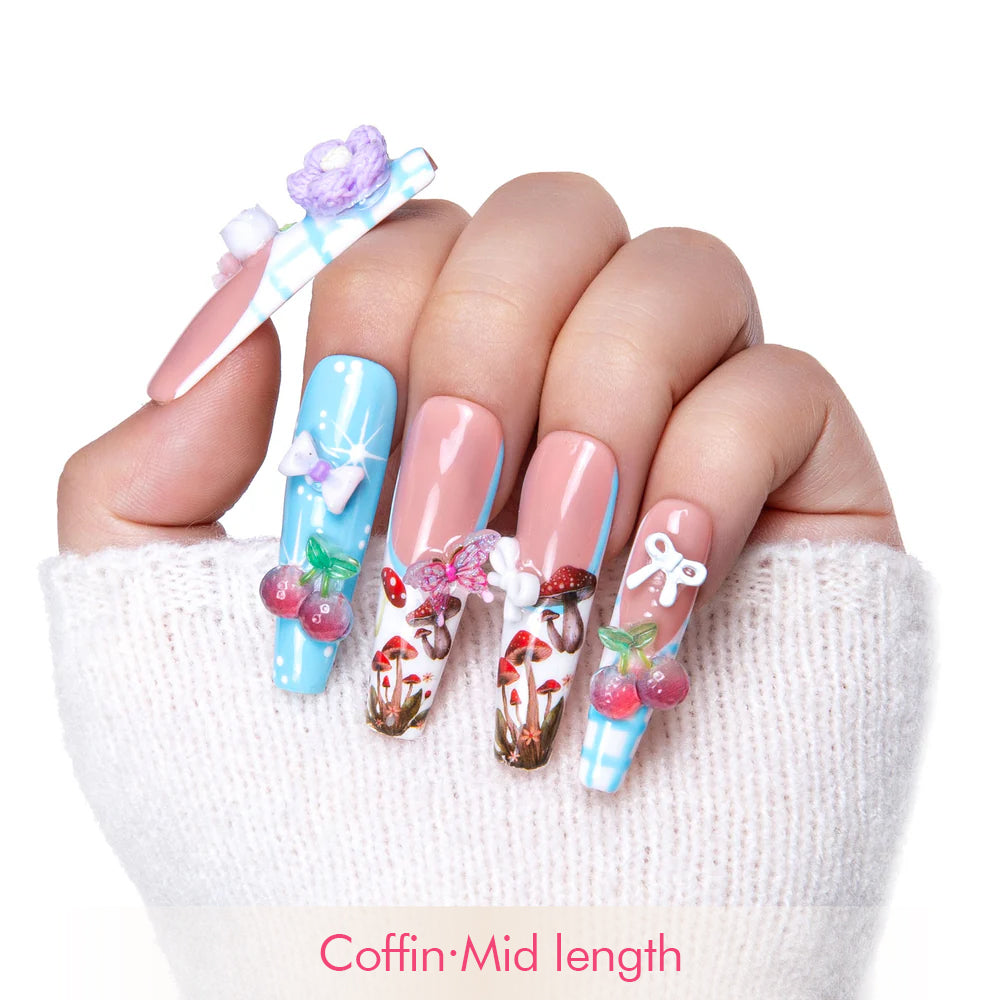 Secret Garden Handmade Nails H265