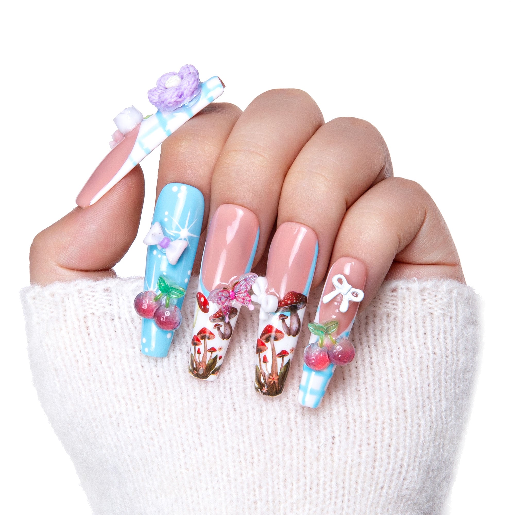 Secret Garden Handmade Nails H265