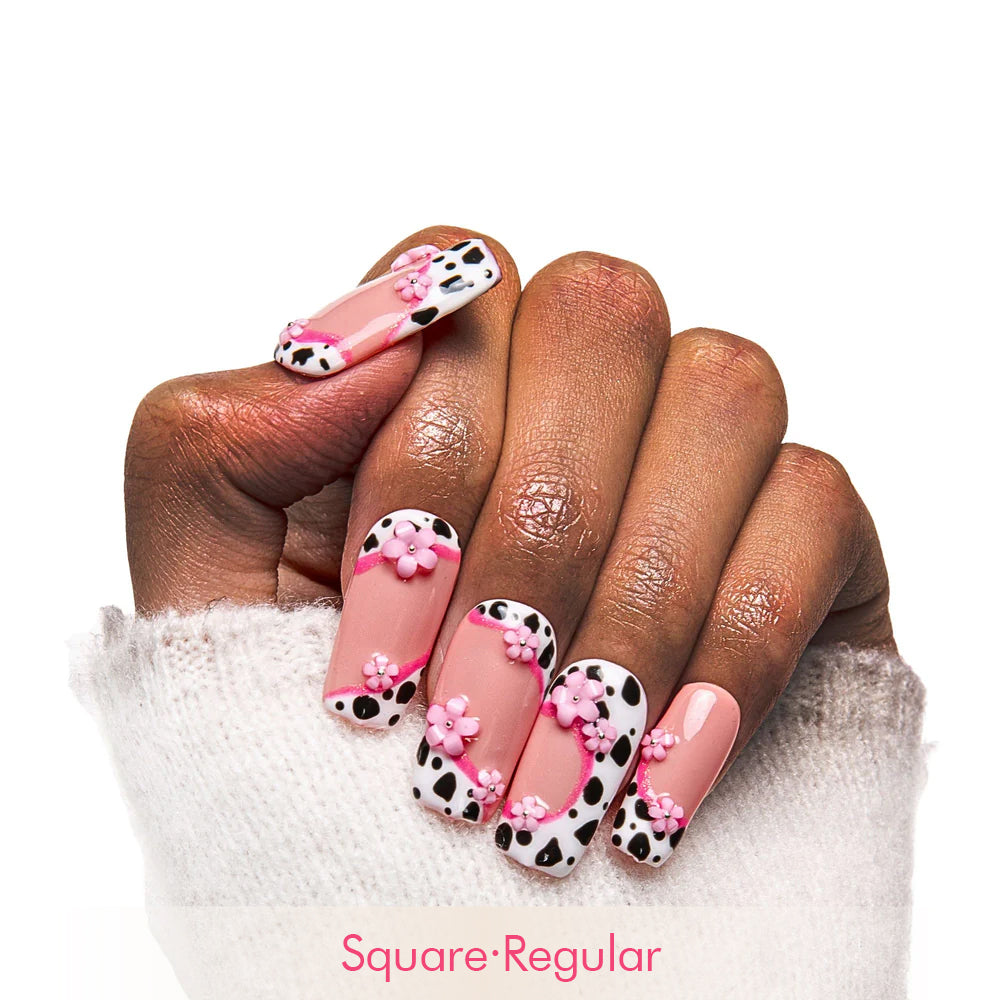 Cowgirl Pink Handmade Nails H268