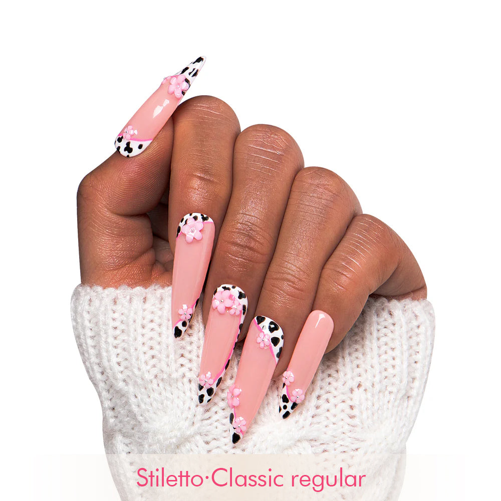 Cowgirl Pink Handmade Nails H268