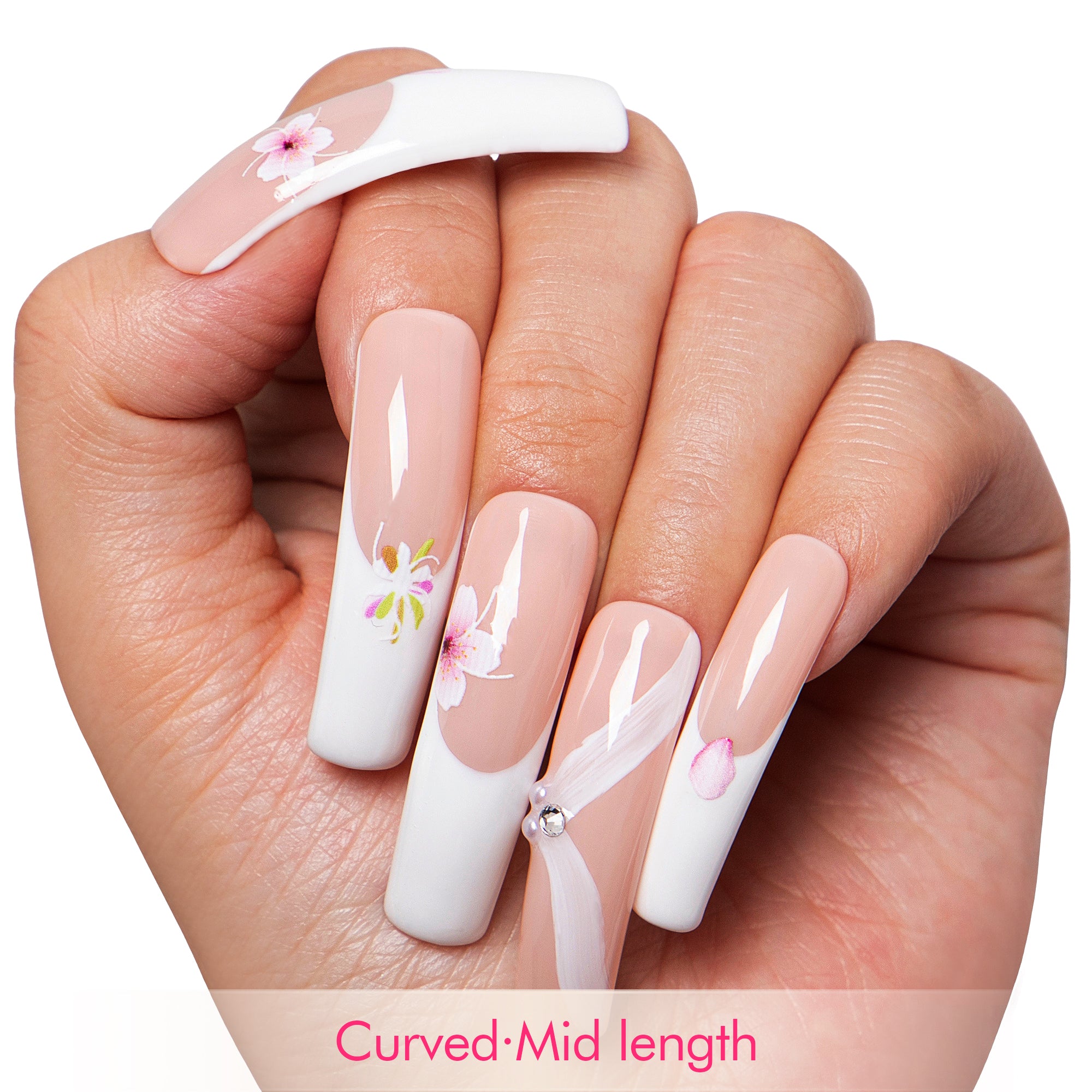 Falling Handmade Nails H277