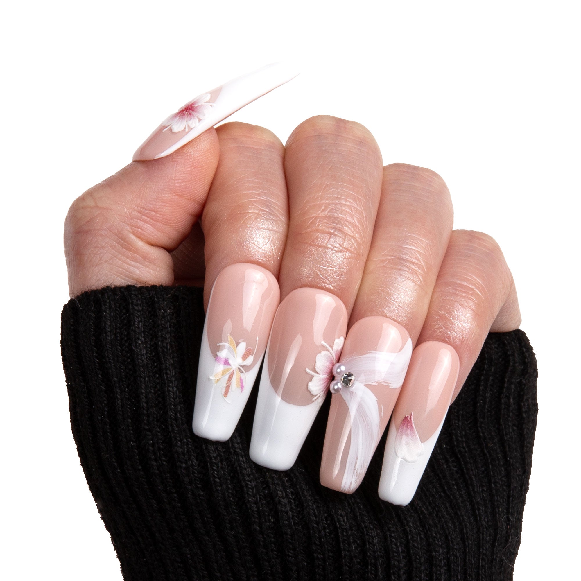 Falling Handmade Nails H277