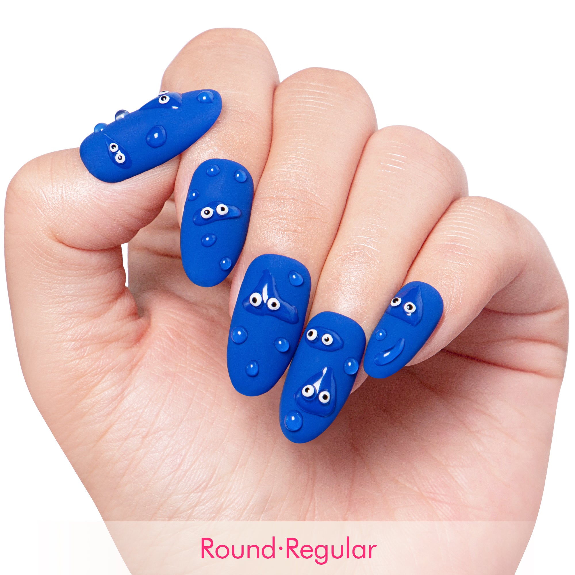 Dancing Rain Handmade Nails H279