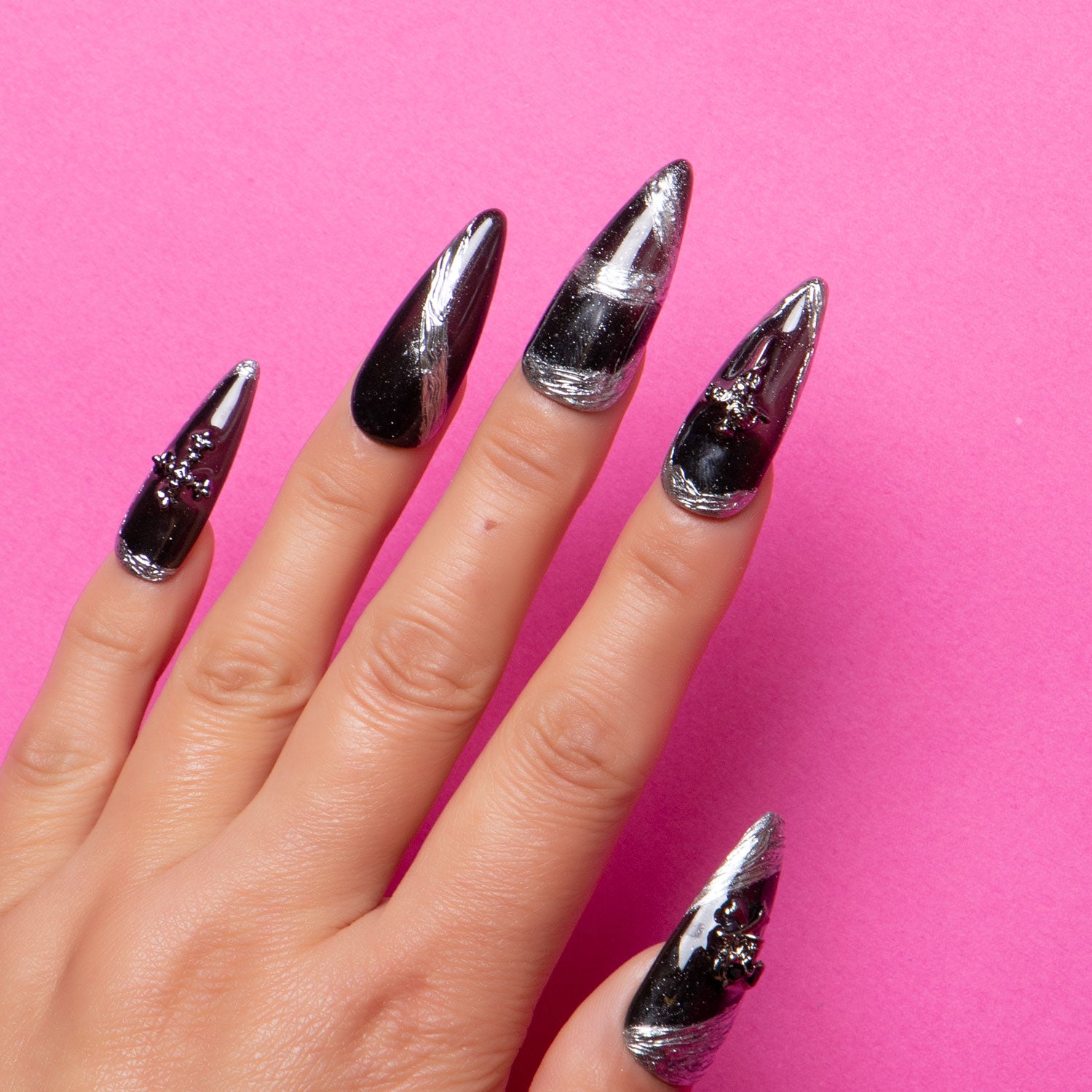 The Edge Handmade Stiletto Nails H283